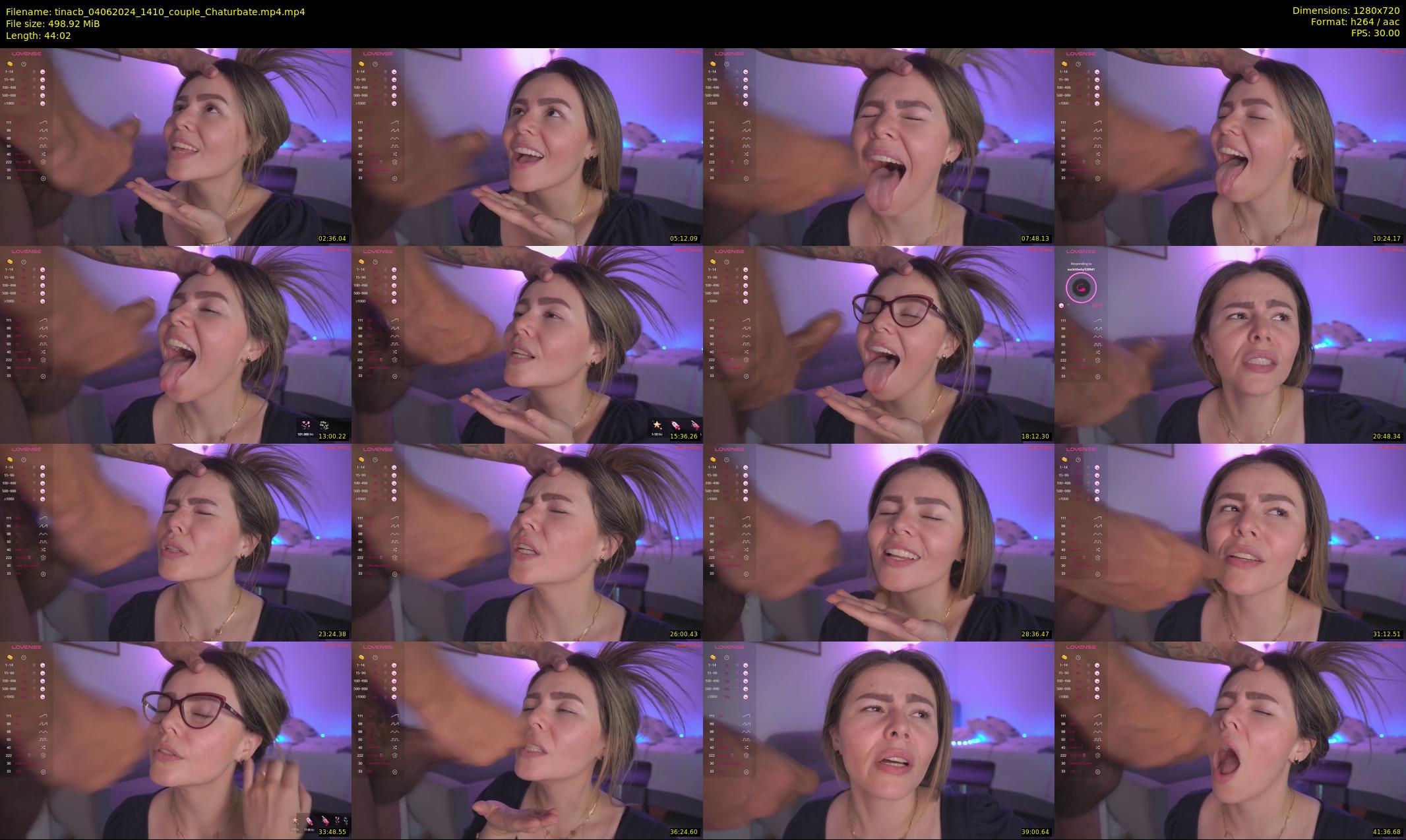 tinacb — 45 minute Chaturbate female cam show recording, 720p, Jun 4, 2024