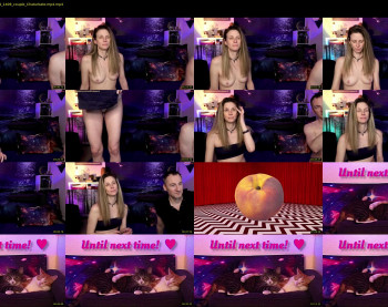 widthofapeach — 12 minute Chaturbate couple cam show recording, 720p, Jun 4, 2024