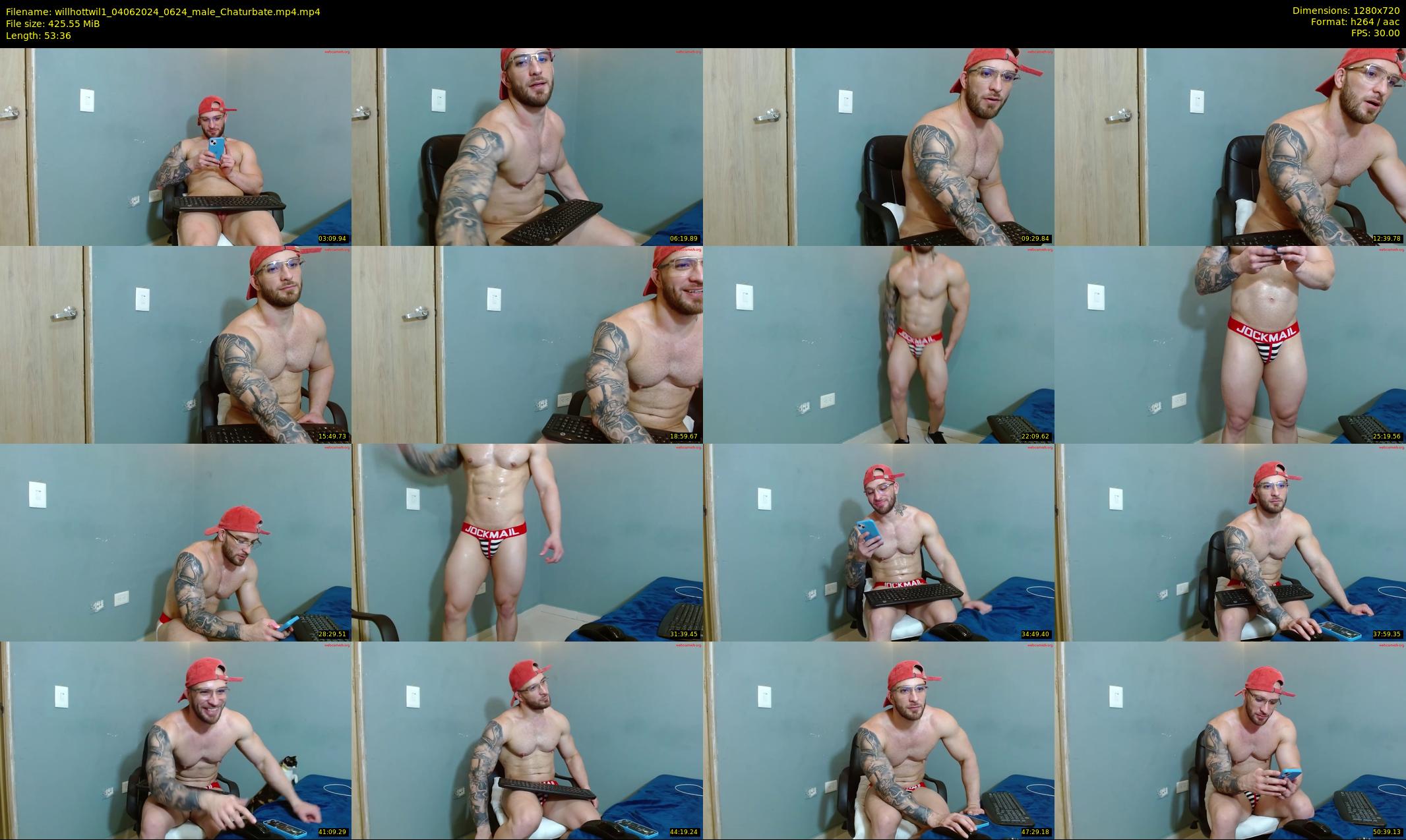 willhottwil1 — 54 minute Chaturbate couple cam show recording, 720p, Jun 4, 2024