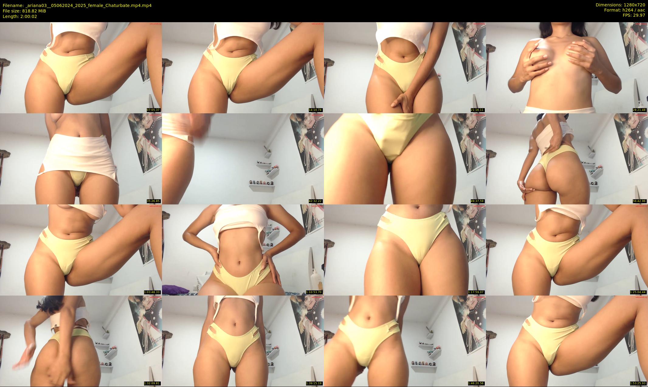 _ariana03_ — 121 minute Chaturbate female cam show recording, 720p, Jun 5, 2024