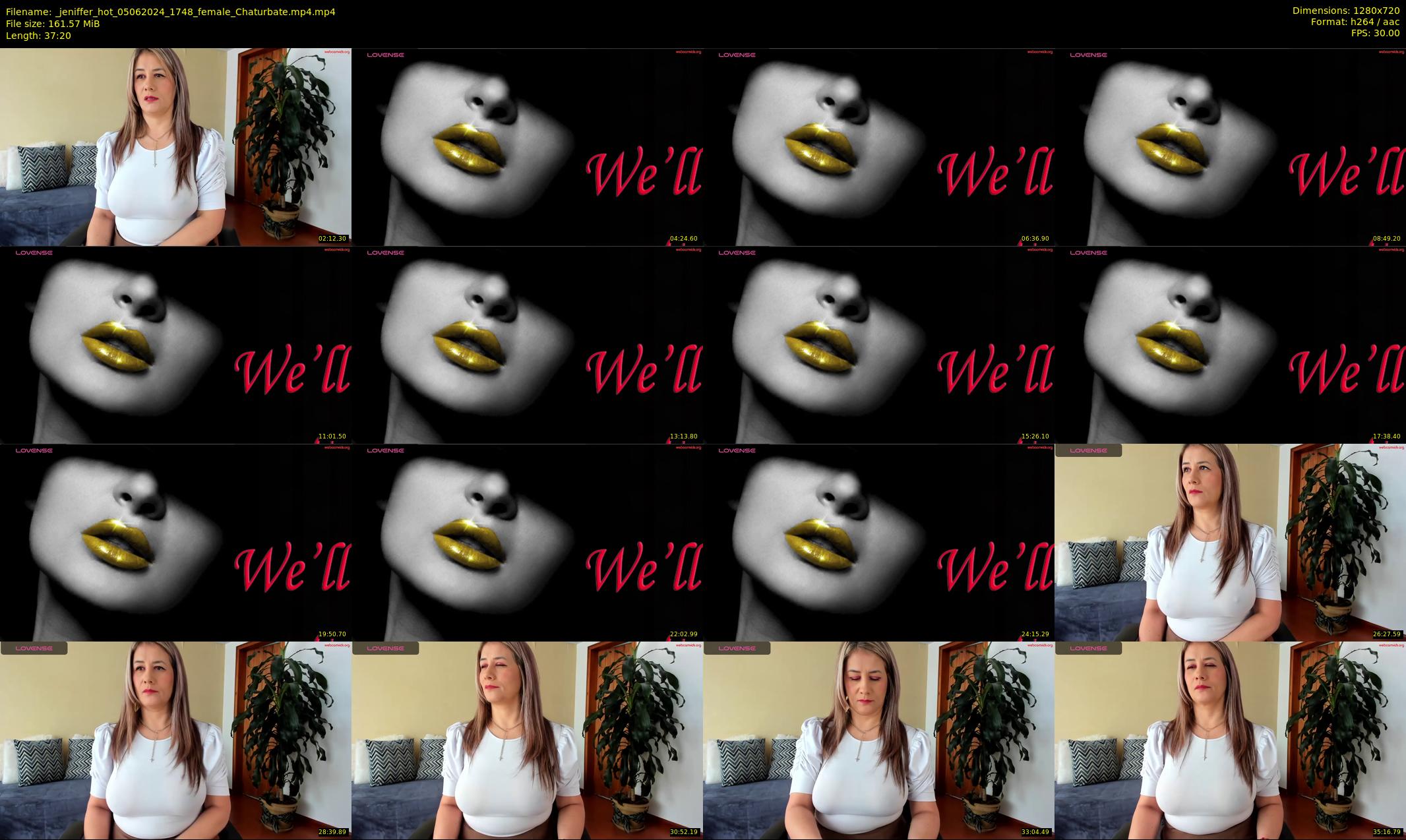 _jeniffer_hot — 38 minute Chaturbate female cam show recording, 720p, Jun 5, 2024