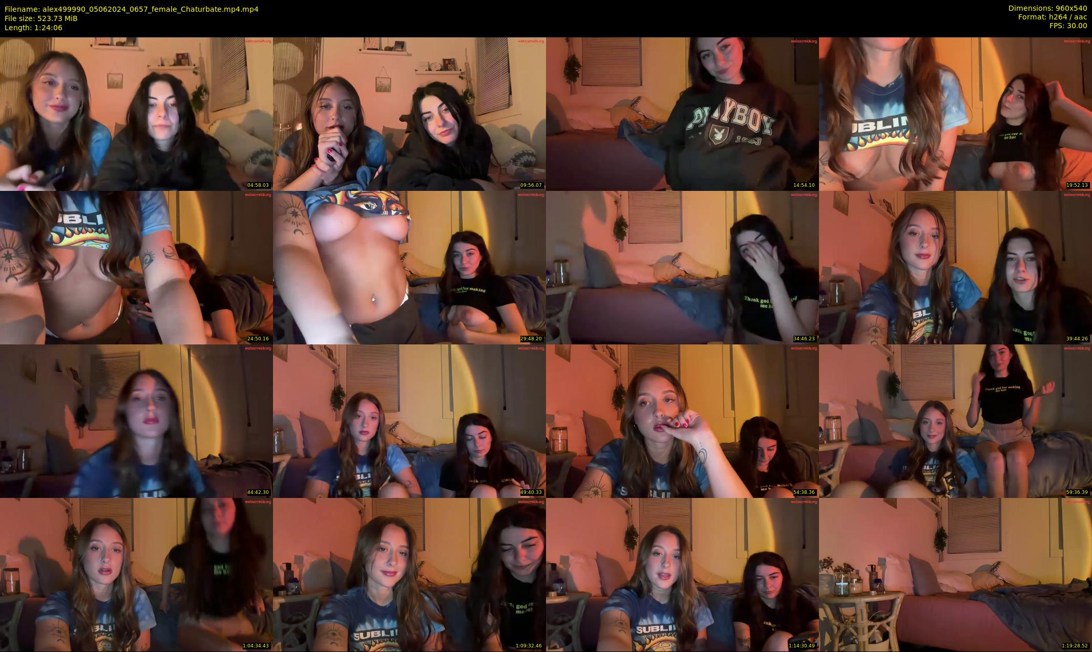 alex499990 — 85 minute Chaturbate female cam show recording, 480p, Jun 5, 2024
