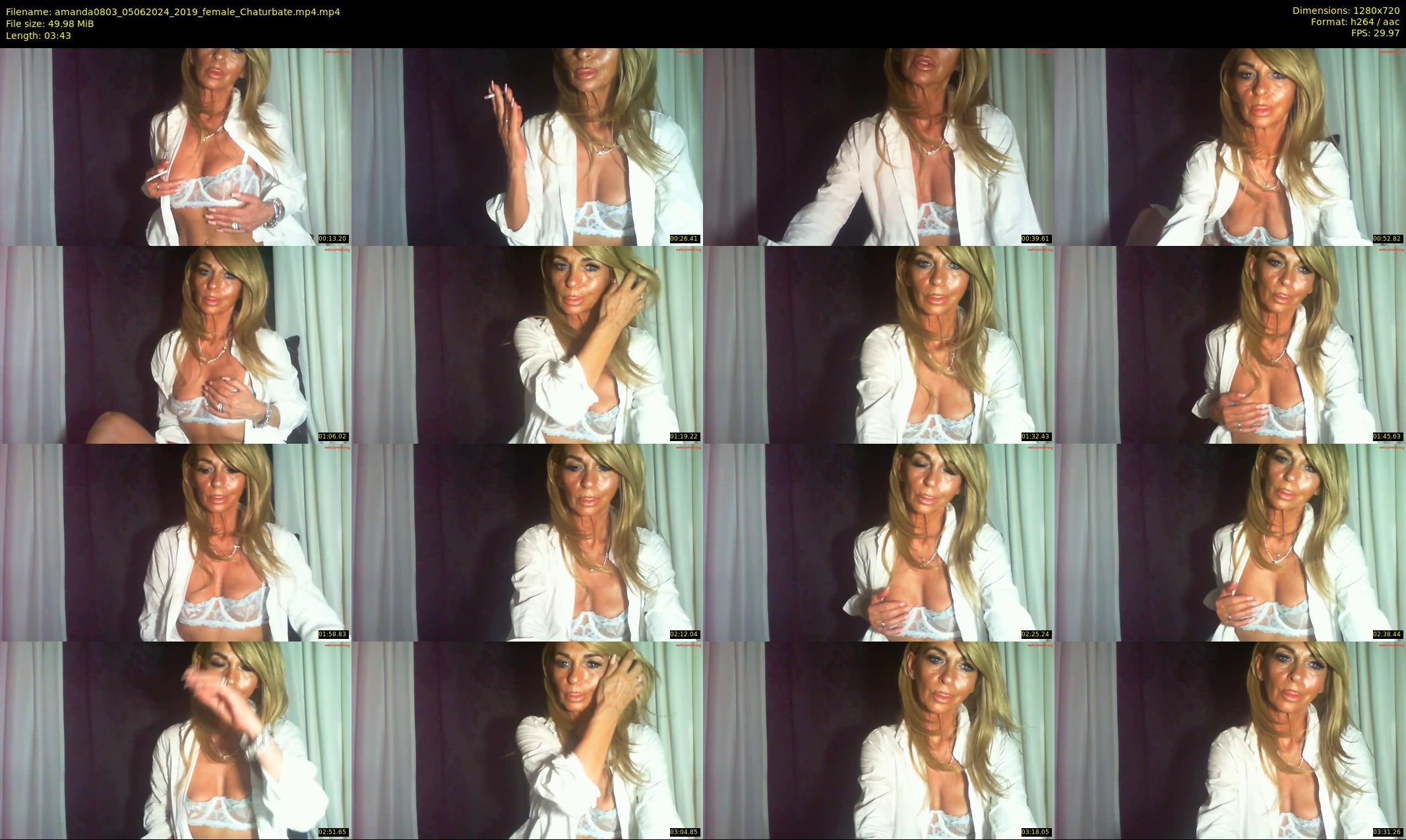 amanda0803 — 4 minute Chaturbate female cam show recording, 720p, Jun 5, 2024