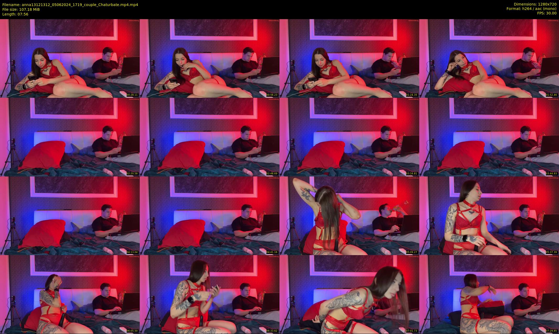 anna13121312 — 8 minute Chaturbate couple cam show recording, 720p, Jun 5, 2024