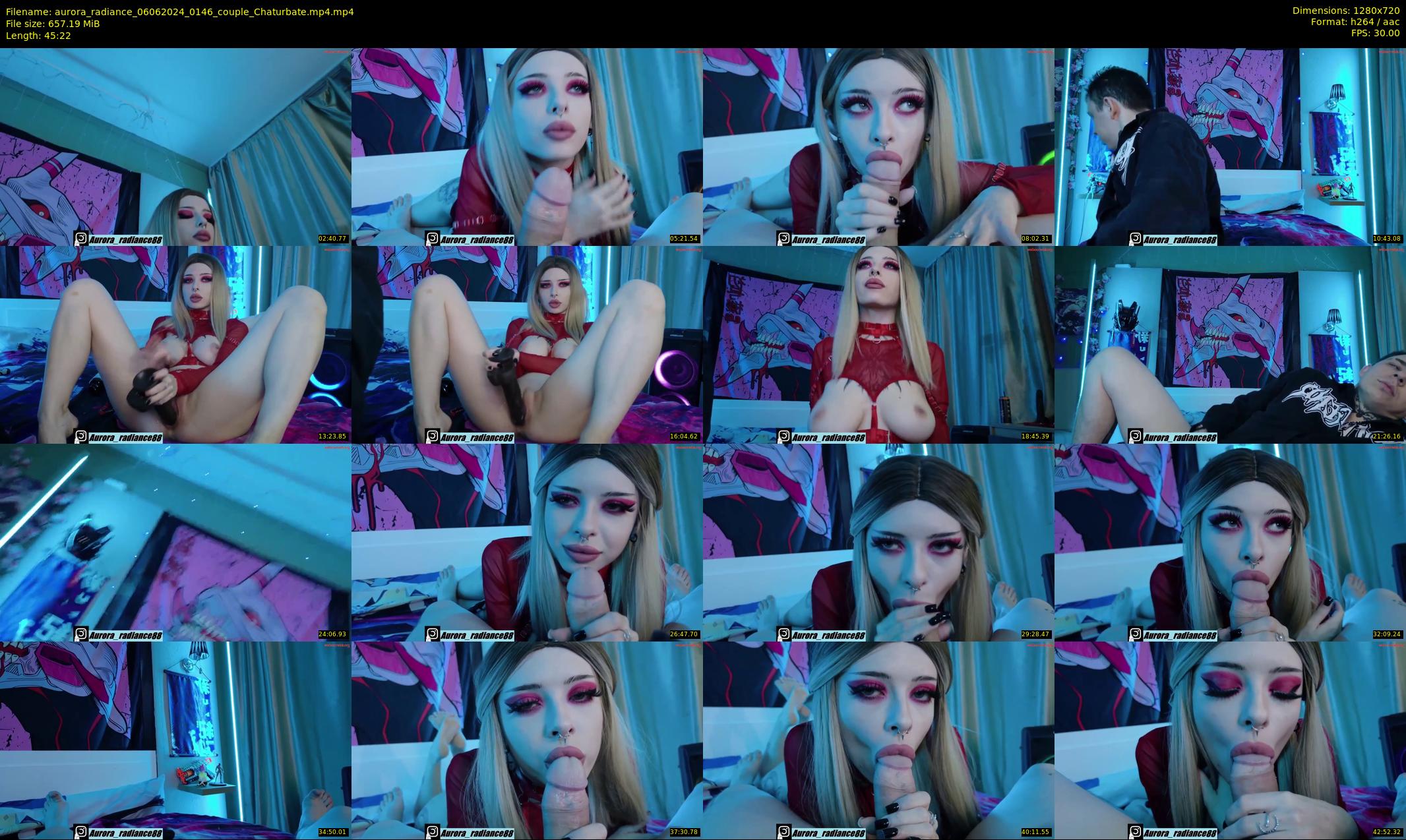 aurora_radiance — 46 minute Chaturbate couple cam show recording, 720p, Jun 6, 2024