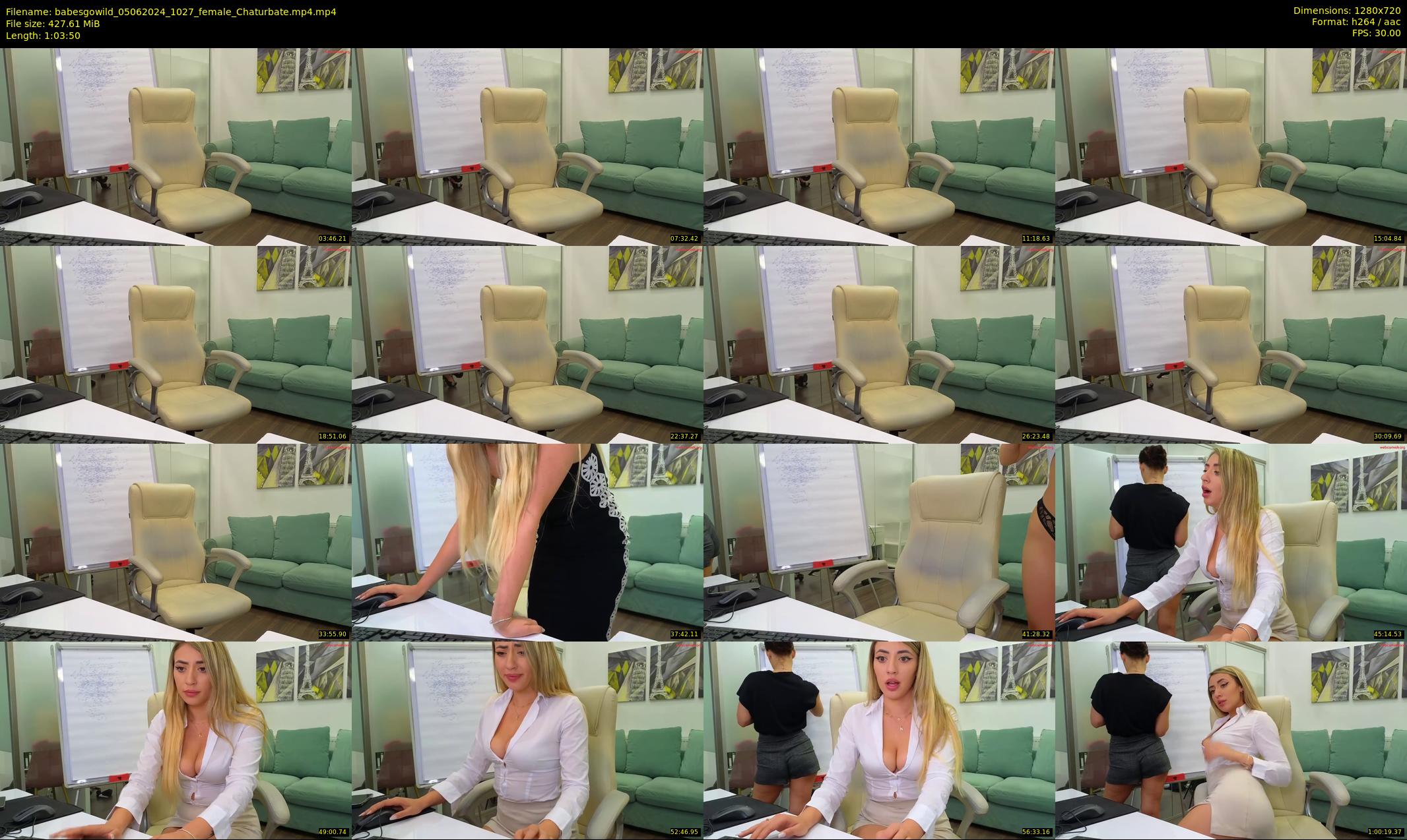 babesgowild — 64 minute Chaturbate couple cam show recording, 720p, Jun 5, 2024