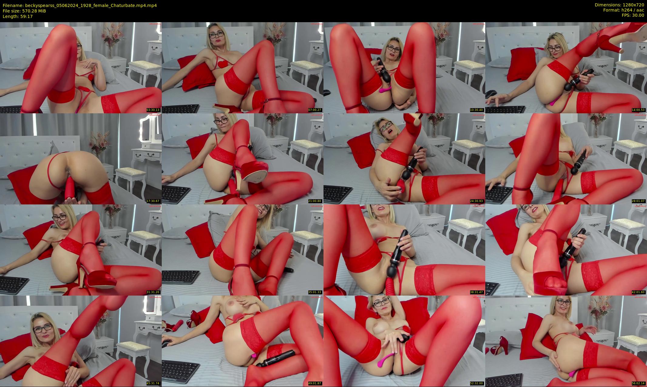 beckyspearss — 60 minute Chaturbate female cam show recording, 720p, Jun 5, 2024