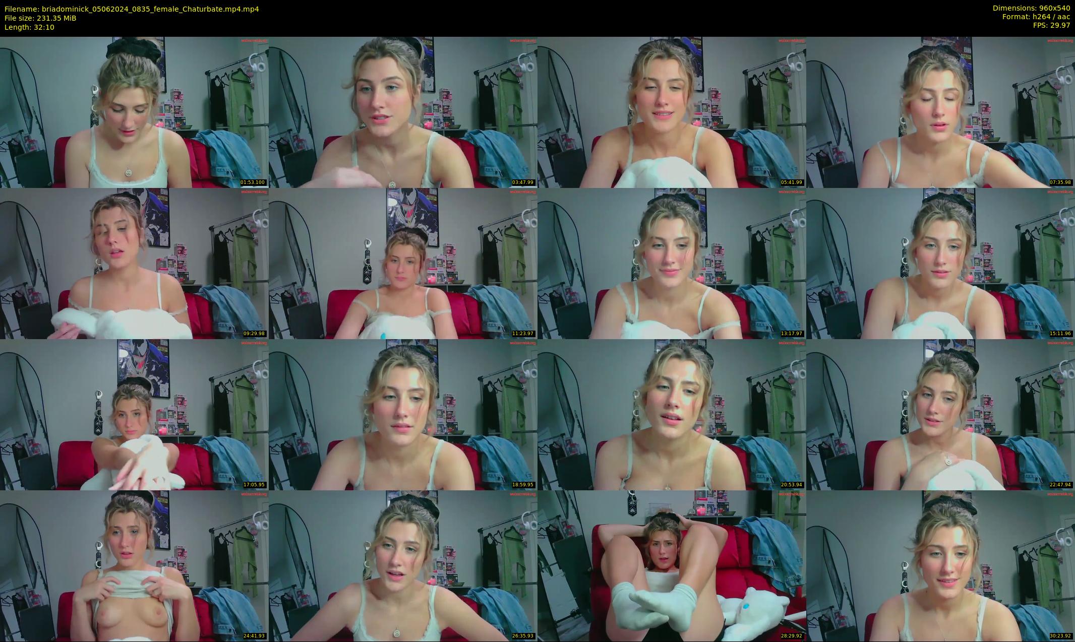 briadominick — 33 minute Chaturbate couple cam show recording, 480p, Jun 5, 2024