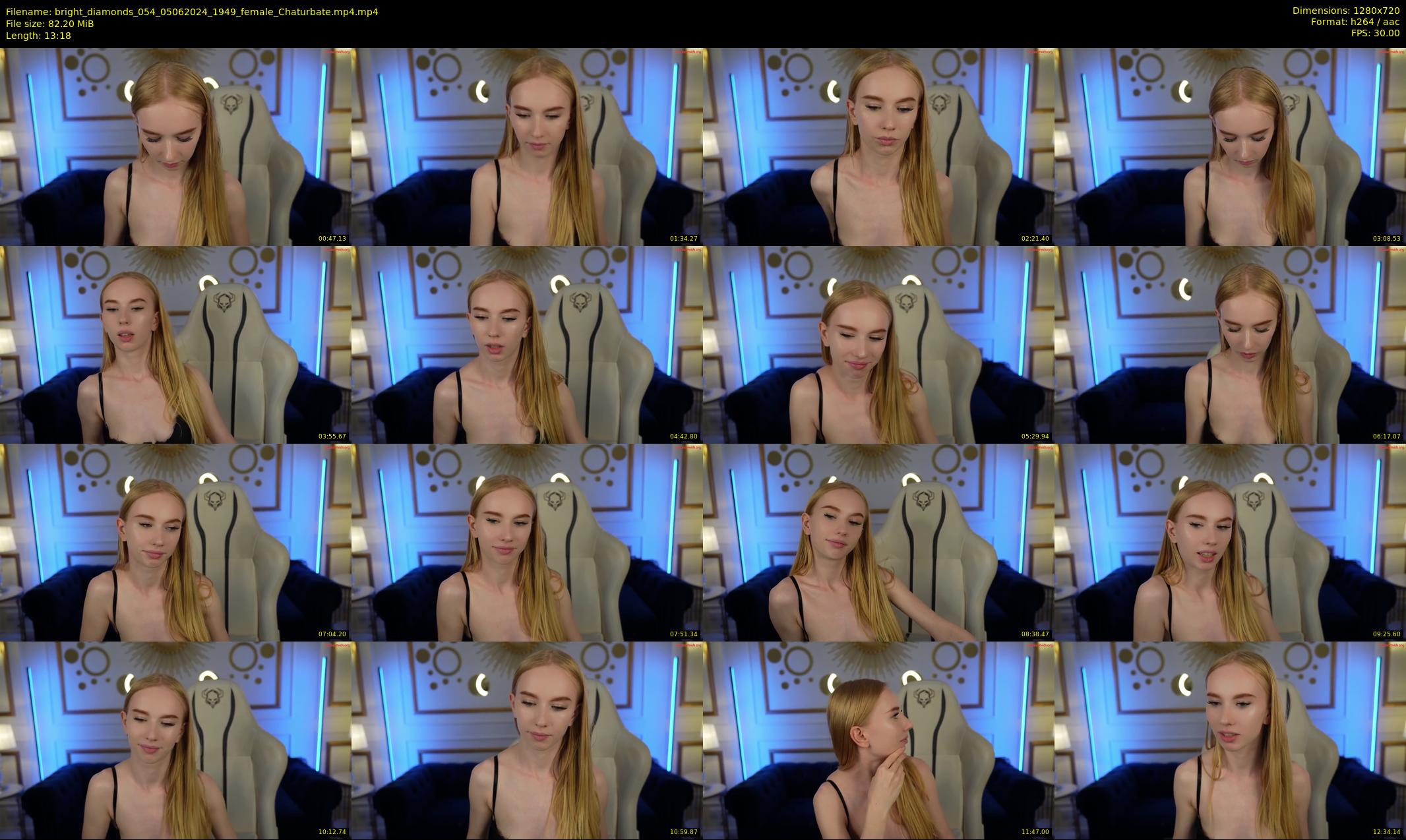 bright_diamonds_054 — 14 minute Chaturbate couple cam show recording, 720p, Jun 5, 2024