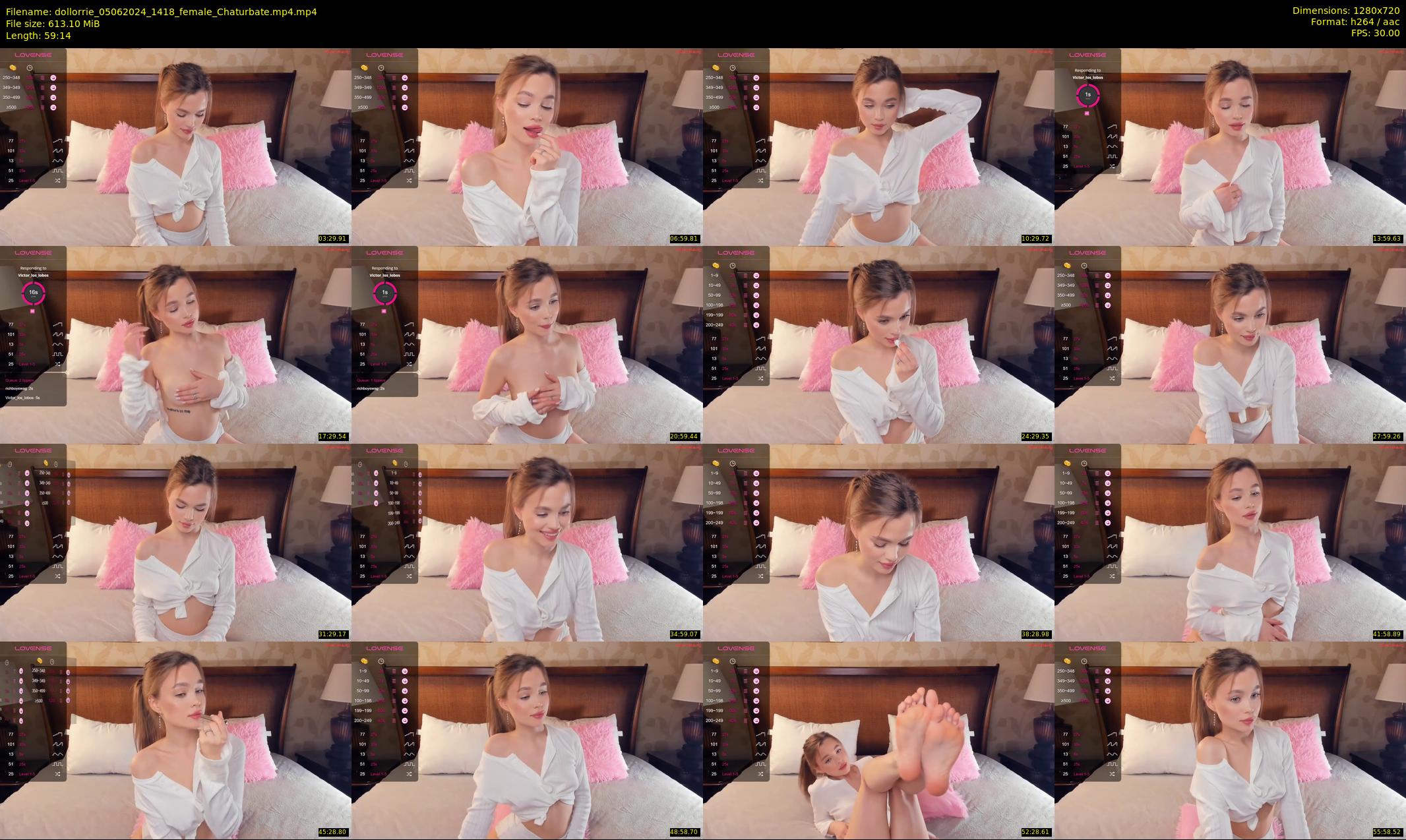 dollorrie — 60 minute Chaturbate couple cam show recording, 720p, Jun 5, 2024