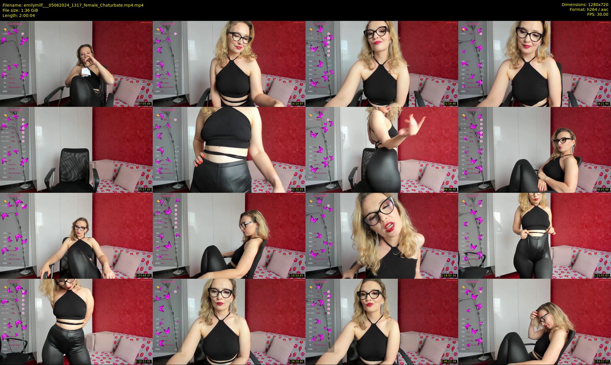 emilymilf__ — 121 minute Chaturbate female cam show recording, 720p, Jun 5, 2024