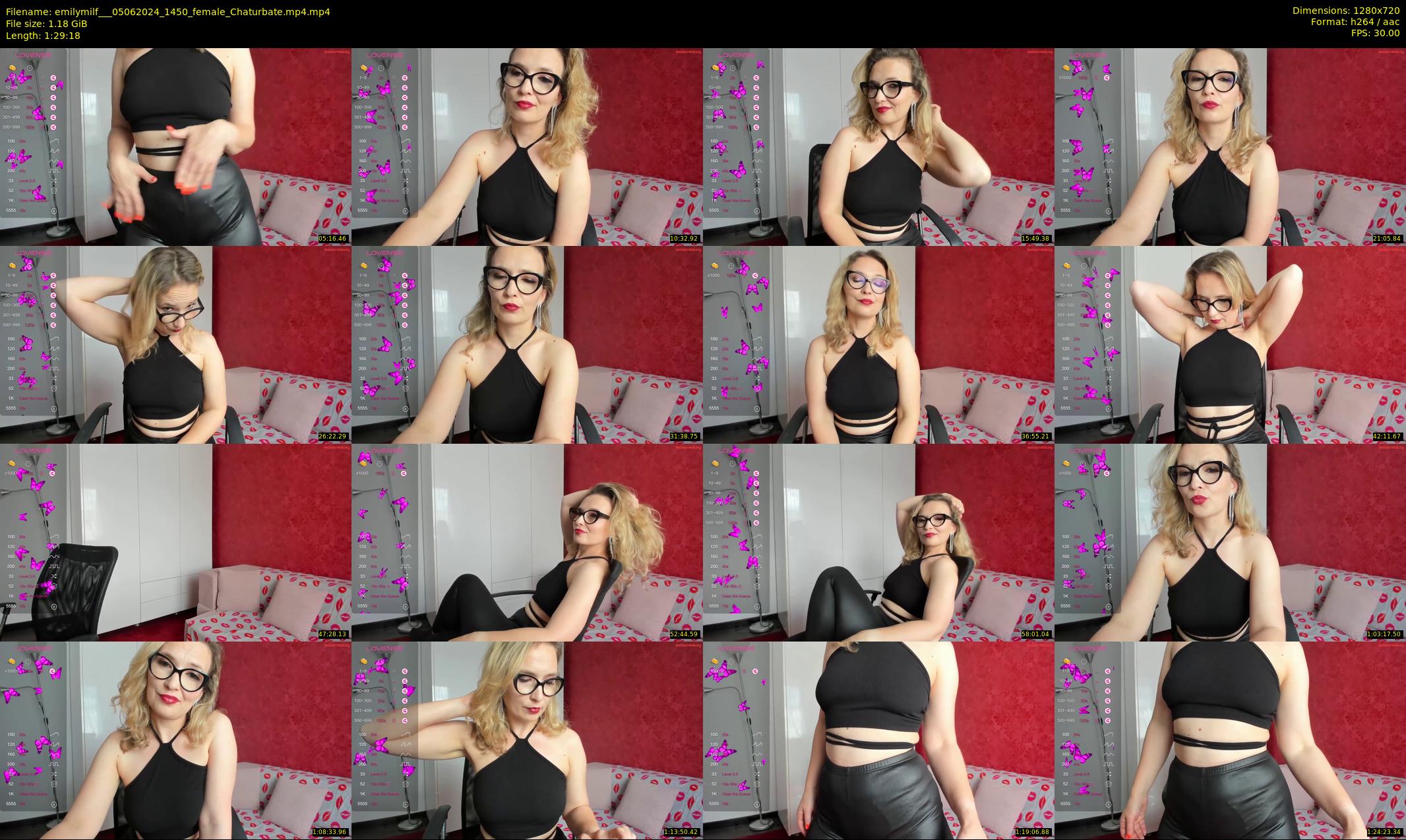 emilymilf__ — 90 minute Chaturbate female cam show recording, 720p, Jun 5, 2024