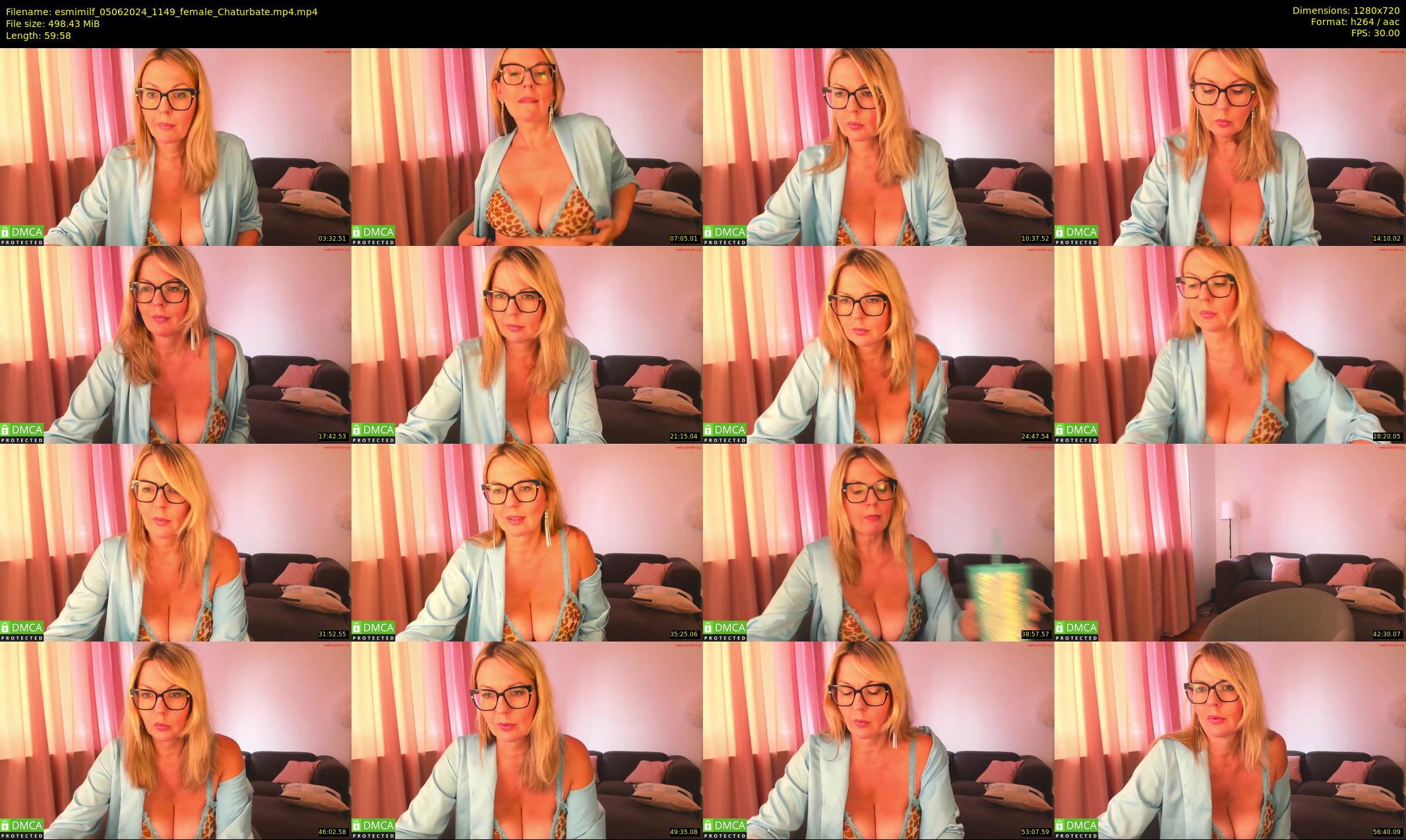 esmimilf — 60 minute Chaturbate female cam show recording, 720p, Jun 5, 2024