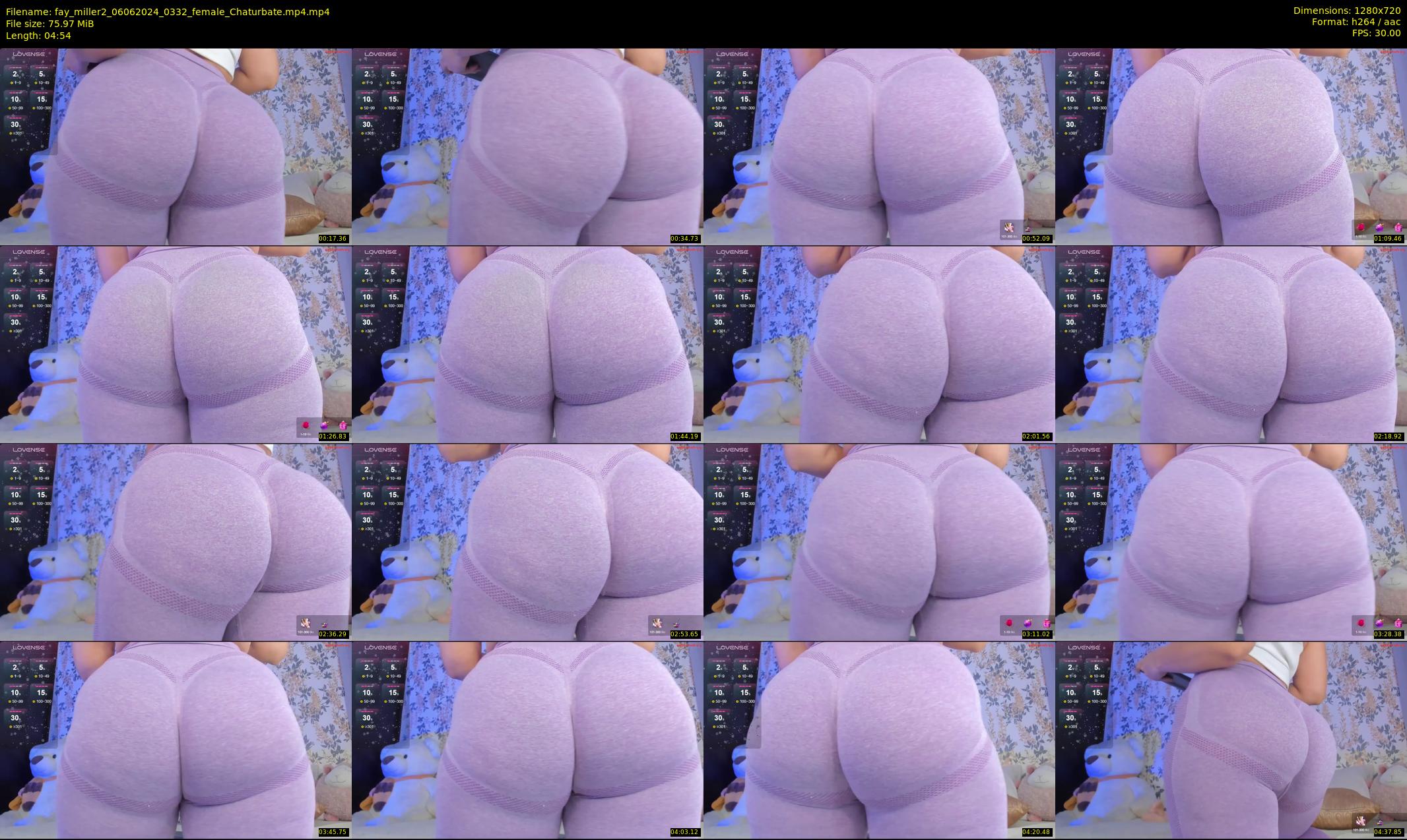fay_miller2 — 5 minute Chaturbate female cam show recording, 720p, Jun 6, 2024