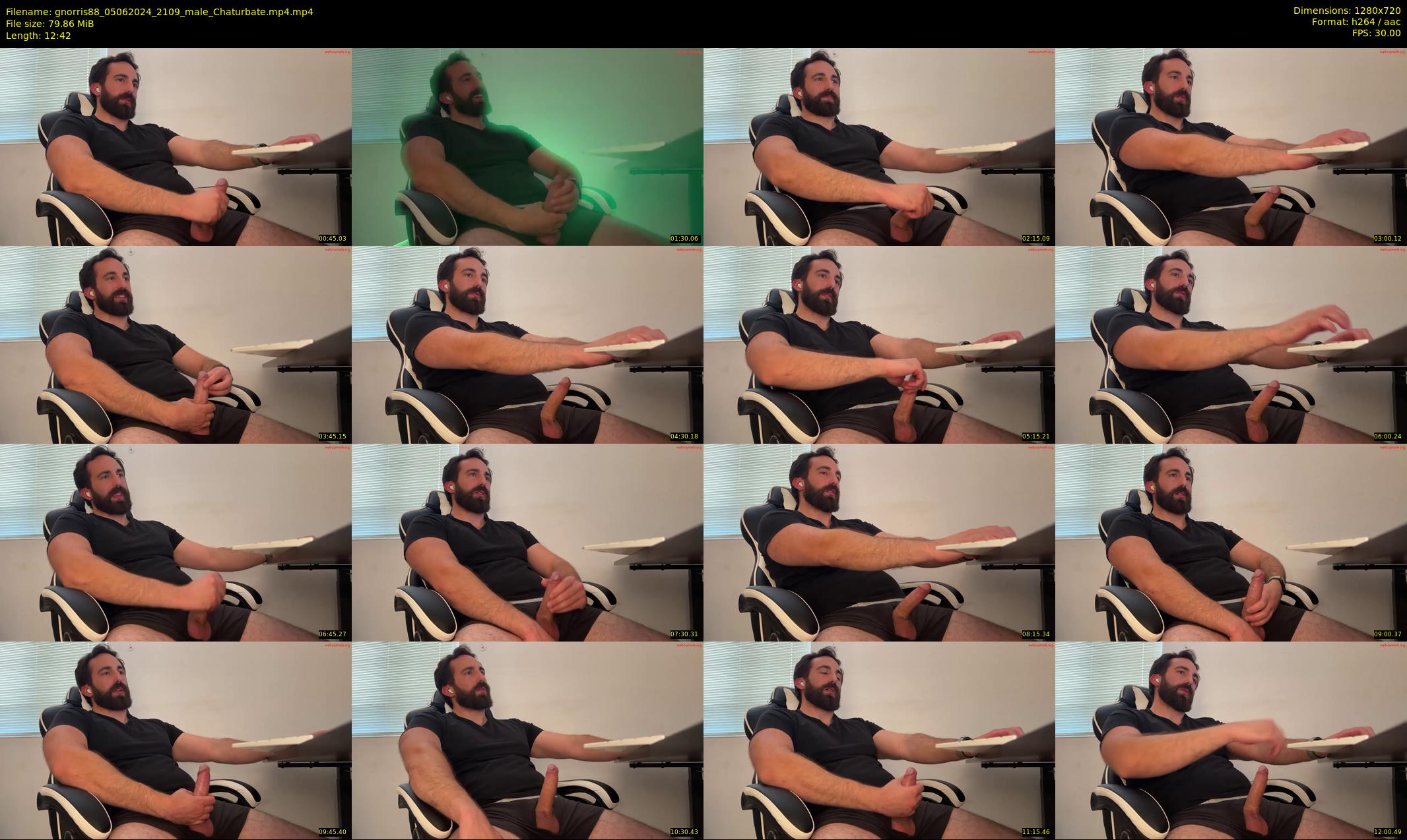 gnorris88 — 13 minute Chaturbate male cam show recording, 720p, Jun 5, 2024