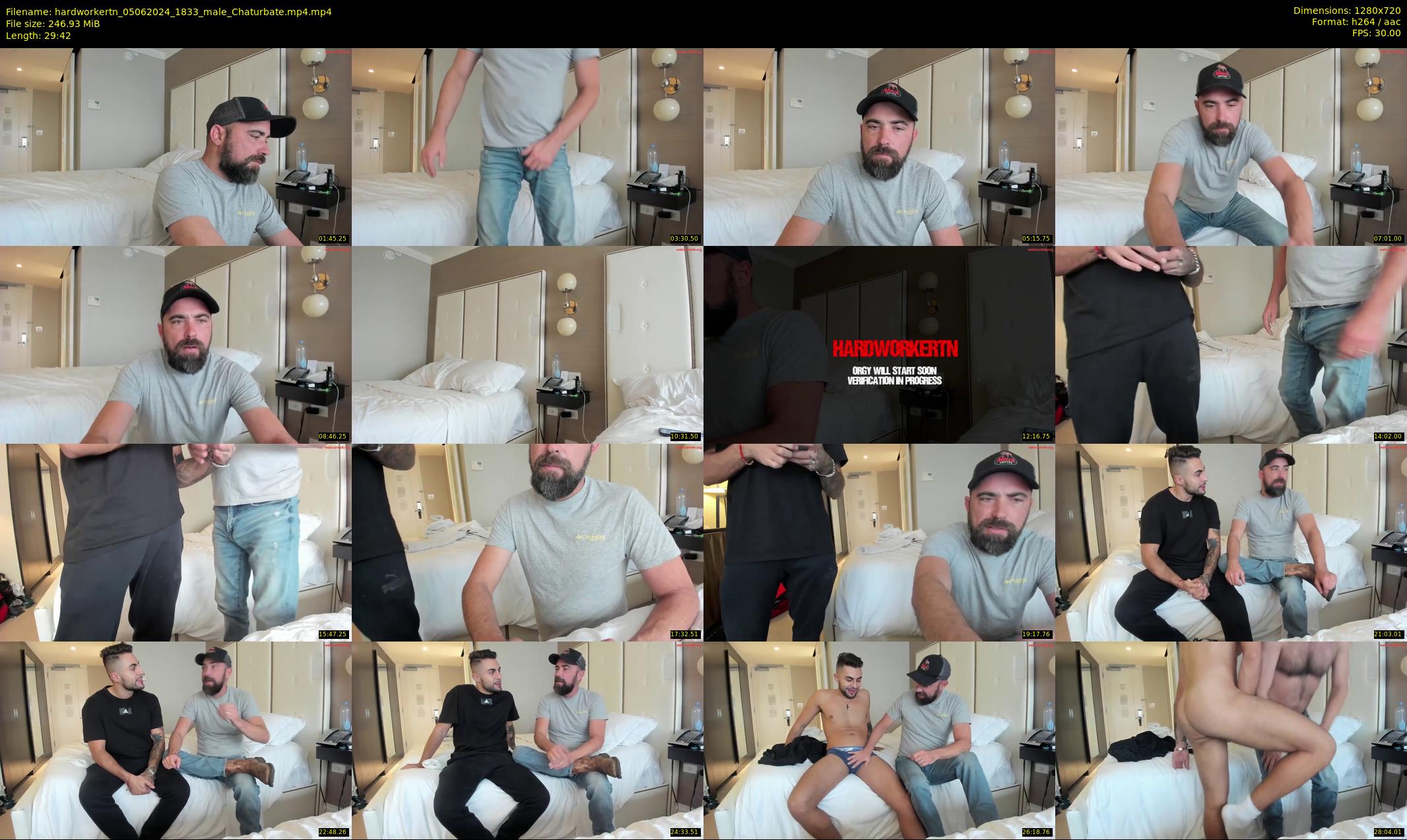 hardworkertn — 30 minute Chaturbate male cam show recording, 720p, Jun 5, 2024
