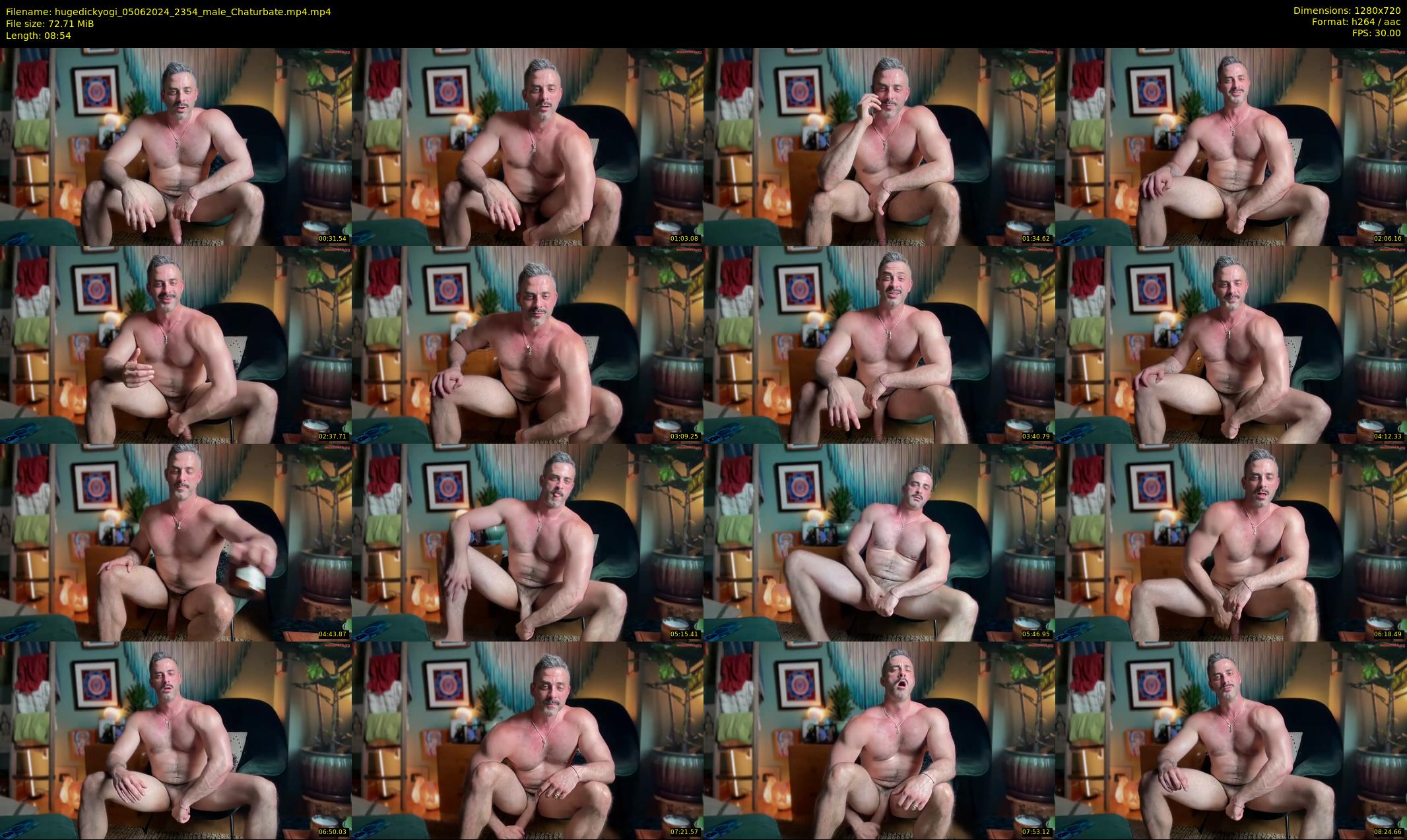 hugedickyogi — 9 minute Chaturbate male cam show recording, 720p, Jun 5, 2024