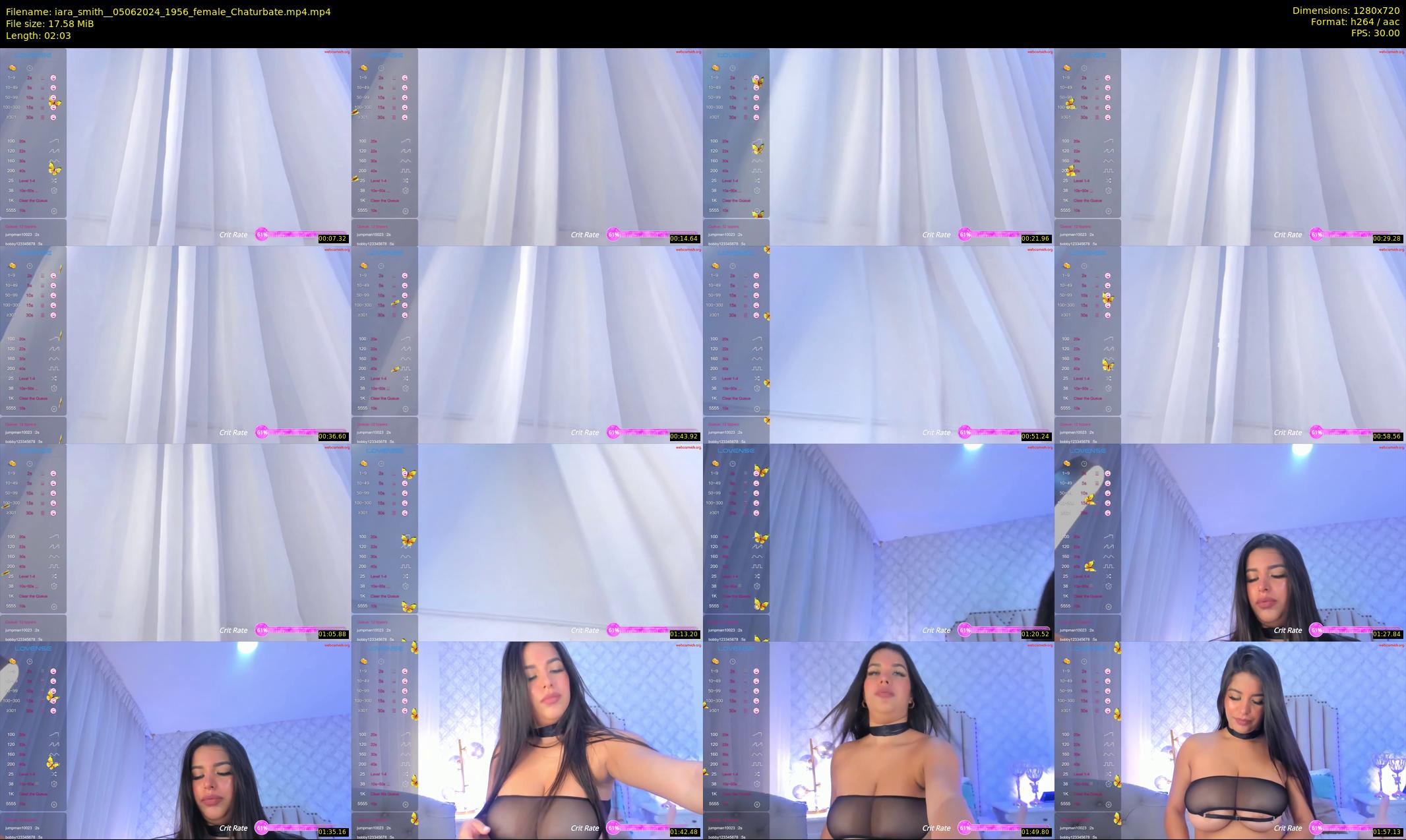iara_smith_ — 3 minute Chaturbate female cam show recording, 720p, Jun 5, 2024