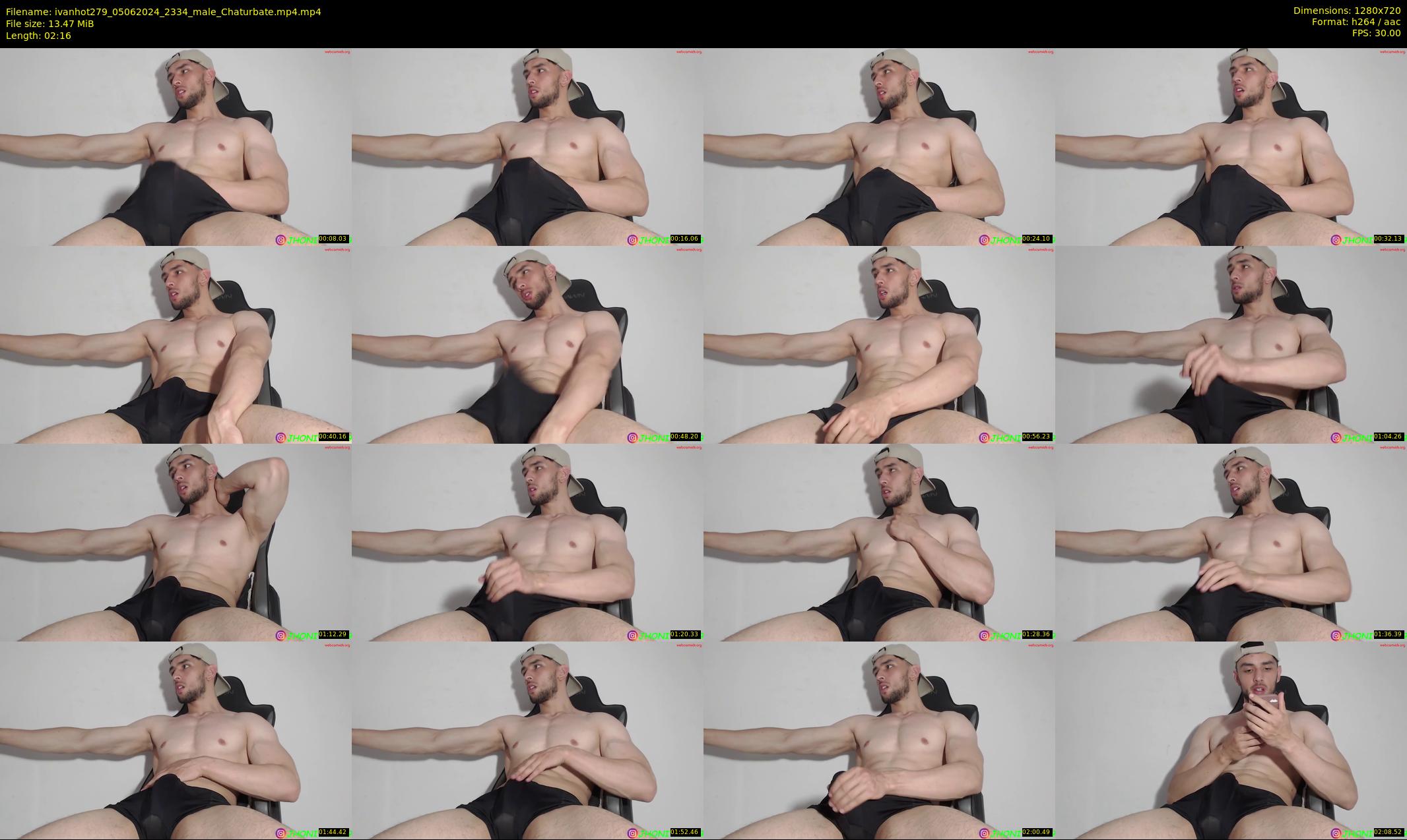 ivanhot279 — 3 minute Chaturbate male cam show recording, 720p, Jun 5, 2024