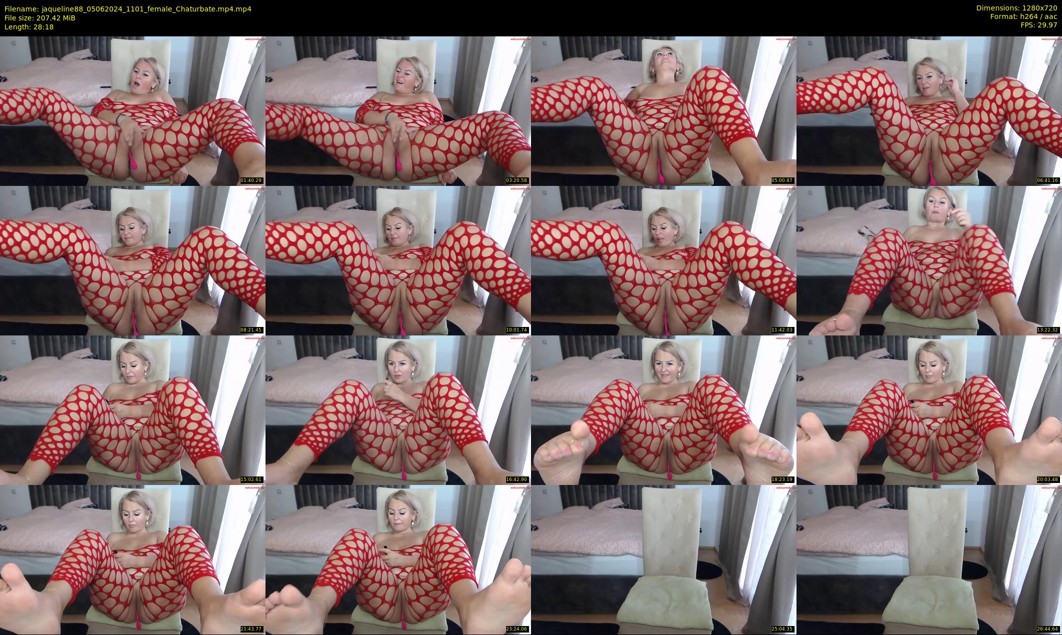 jaqueline88 — 29 minute Chaturbate female cam show recording, 720p, Jun 5, 2024