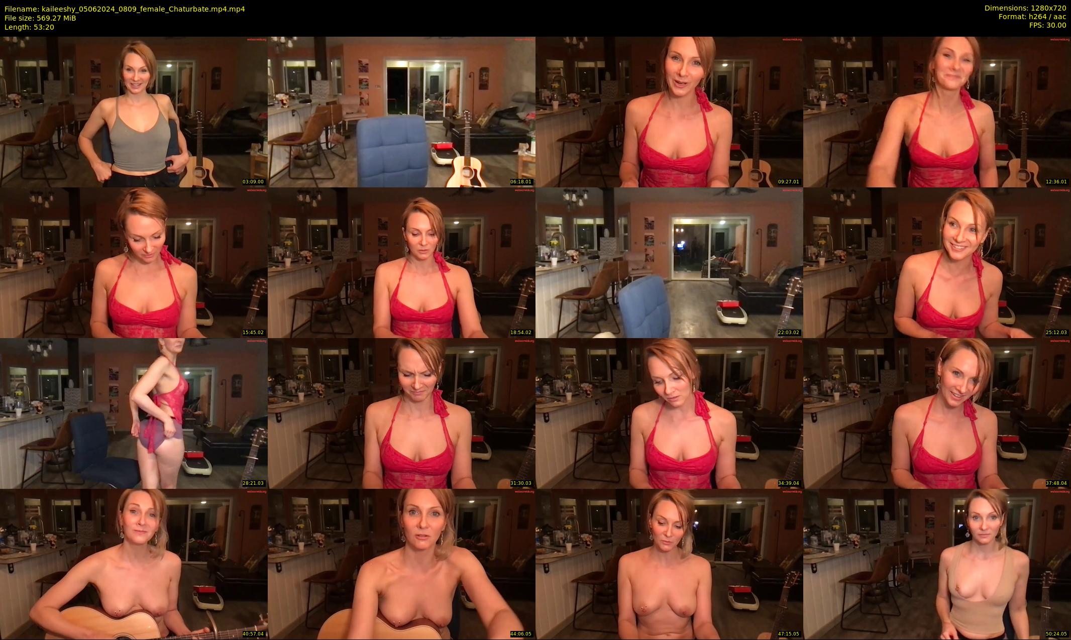 kaileeshy — 54 minute Chaturbate female cam show recording, 720p, Jun 5, 2024