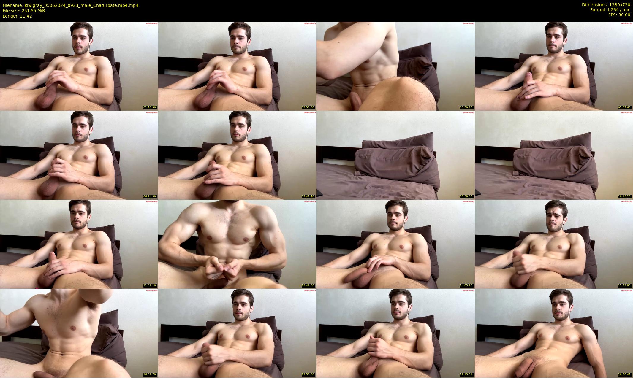 kiwigray — 22 minute Chaturbate male cam show recording, 720p, Jun 5, 2024