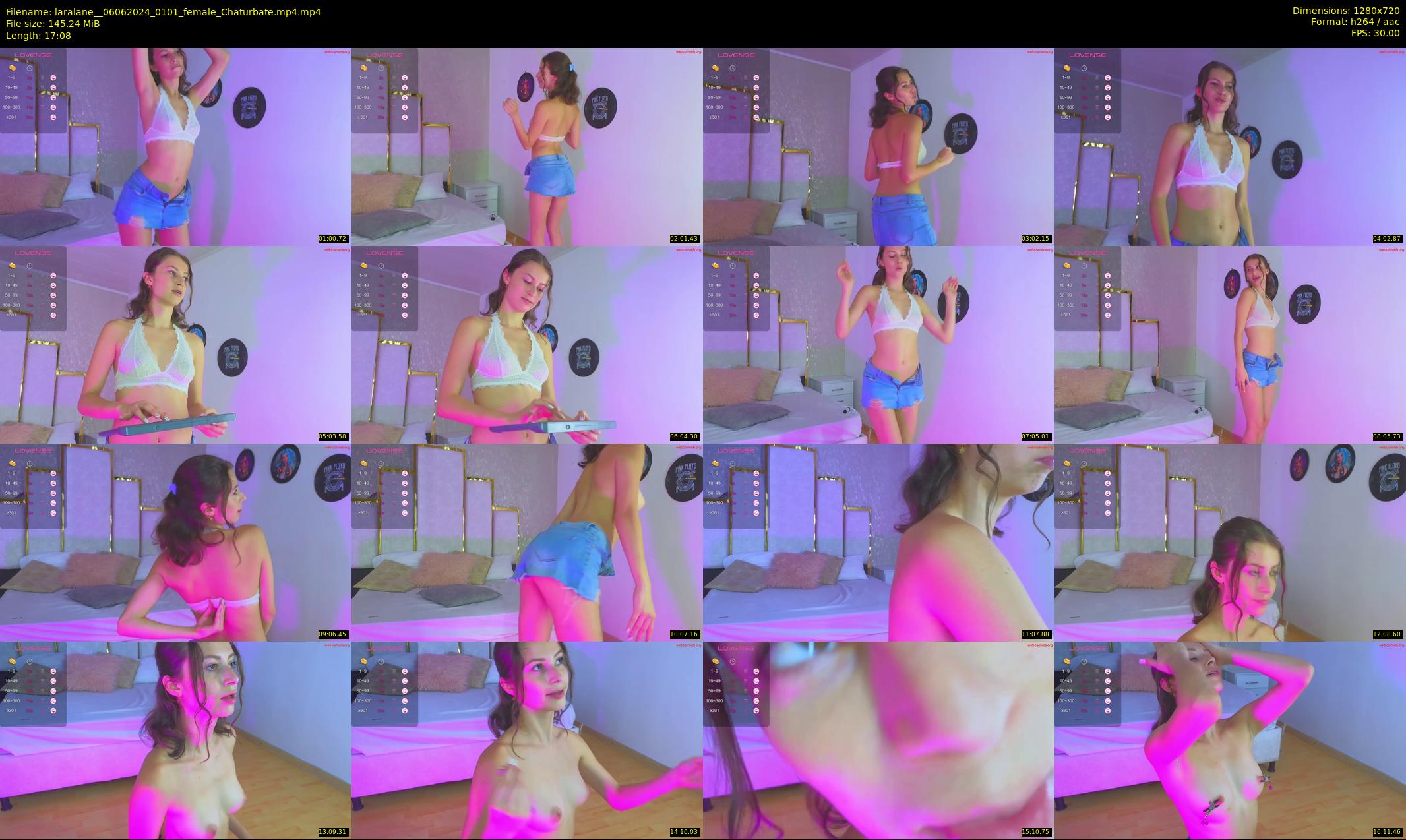 laralane_ — 18 minute Chaturbate female cam show recording, 720p, Jun 6, 2024