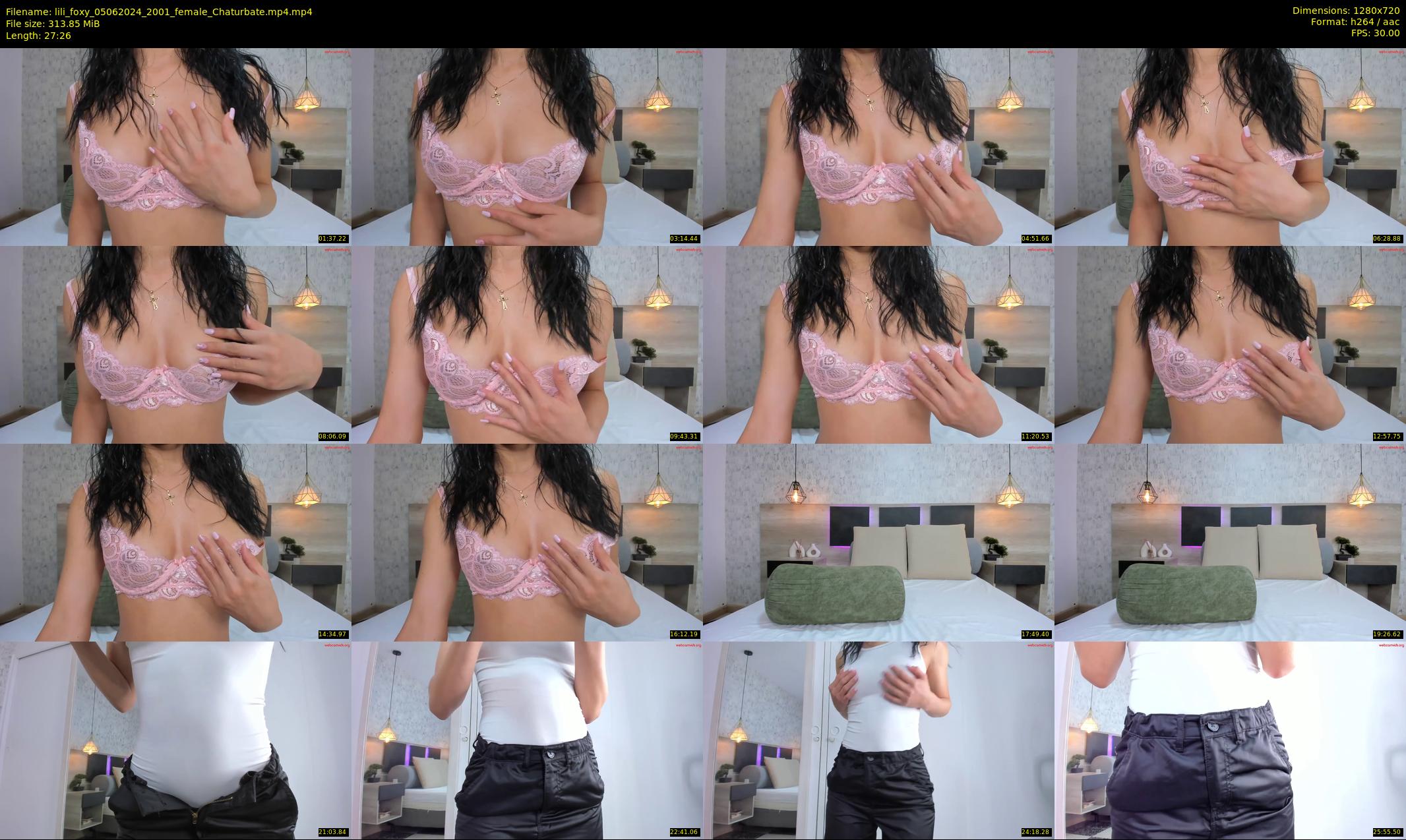 lili_foxy — 28 minute Chaturbate female cam show recording, 720p, Jun 5, 2024