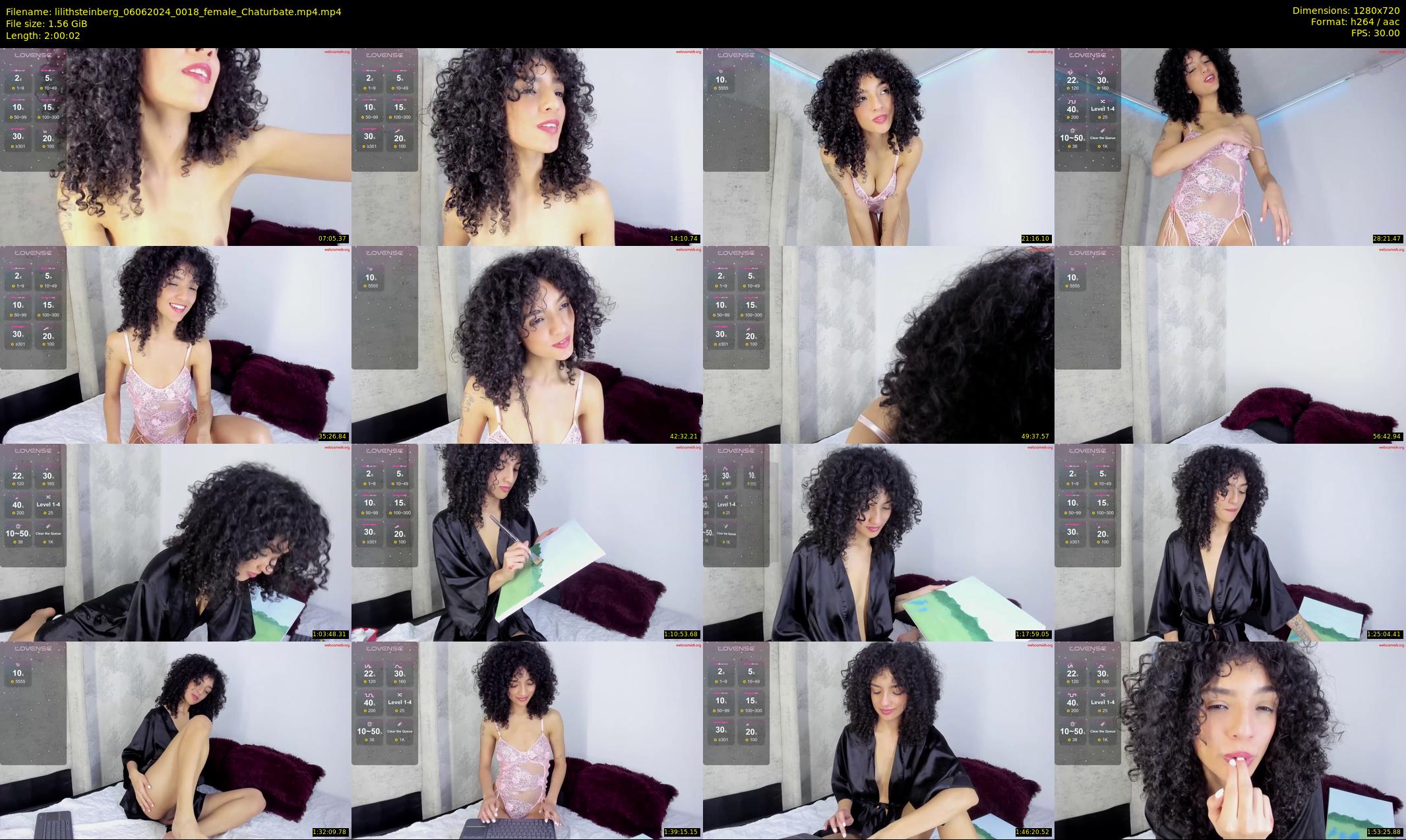 lilithsteinberg — 121 minute Chaturbate female cam show recording, 720p, Jun 6, 2024