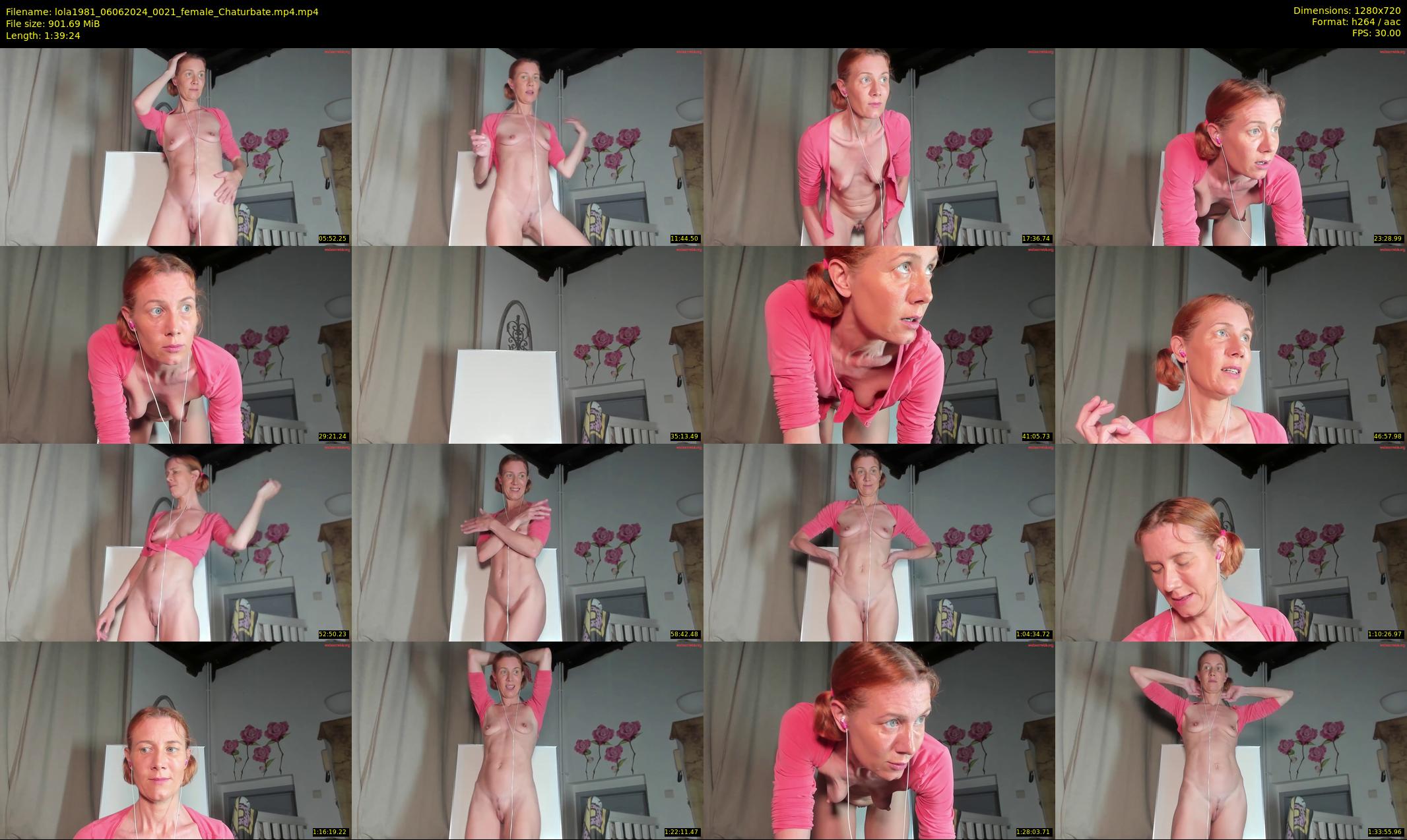lola1981 — 100 minute Chaturbate female cam show recording, 720p, Jun 6, 2024