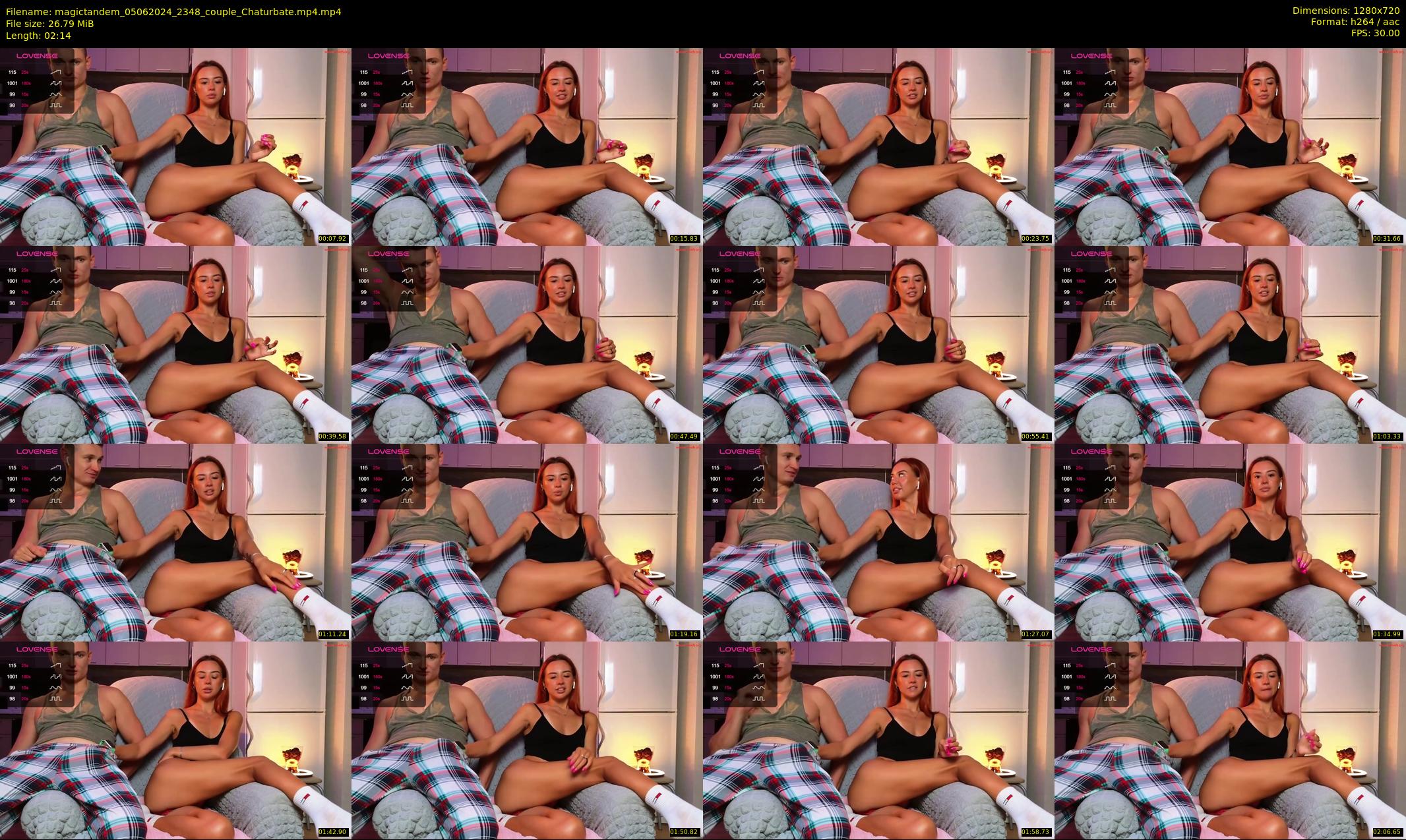 magictandem — 3 minute Chaturbate couple cam show recording, 720p, Jun 5, 2024