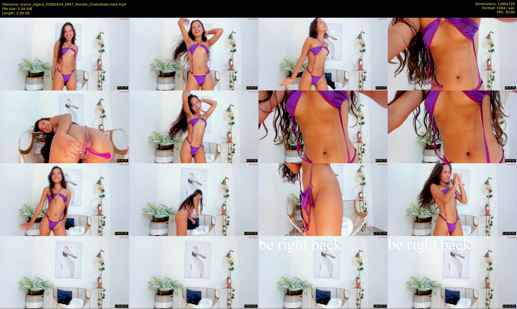 marce_algara — 120 minute Chaturbate female cam show recording, 720p, Jun 5, 2024