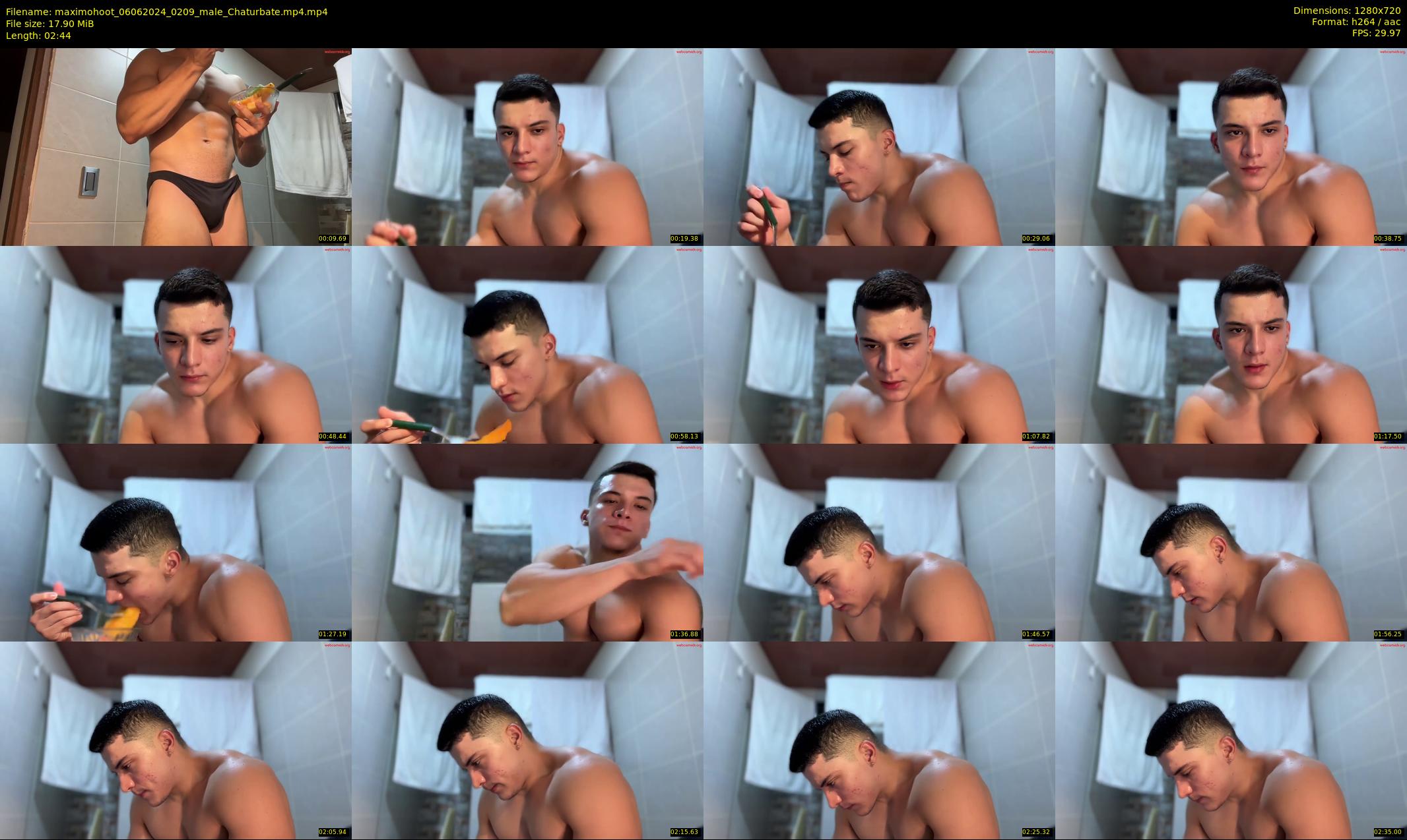 maximohoot — 3 minute Chaturbate male cam show recording, 720p, Jun 6, 2024