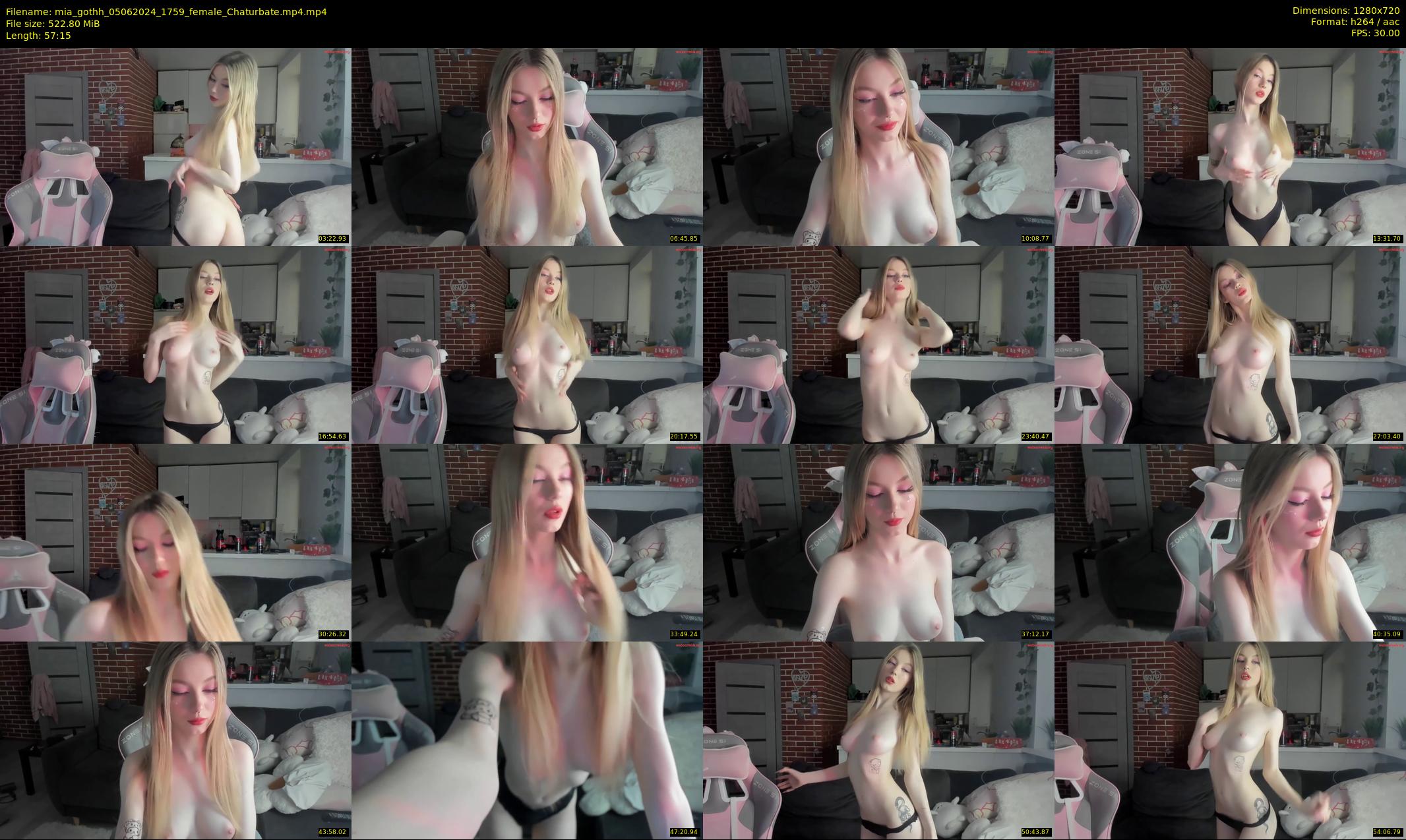 mia_gothh — 58 minute Chaturbate female cam show recording, 720p, Jun 5, 2024