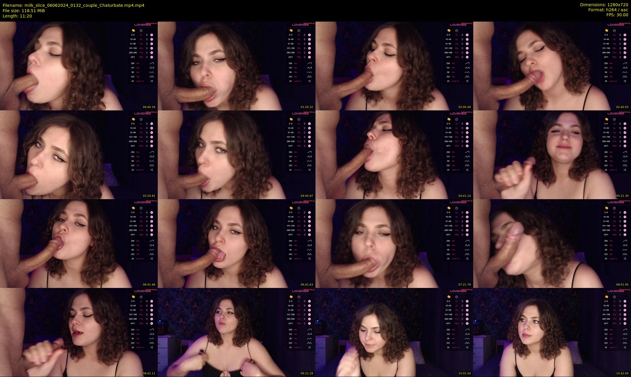 milk_slice — 12 minute Chaturbate couple cam show recording, 720p, Jun 6, 2024