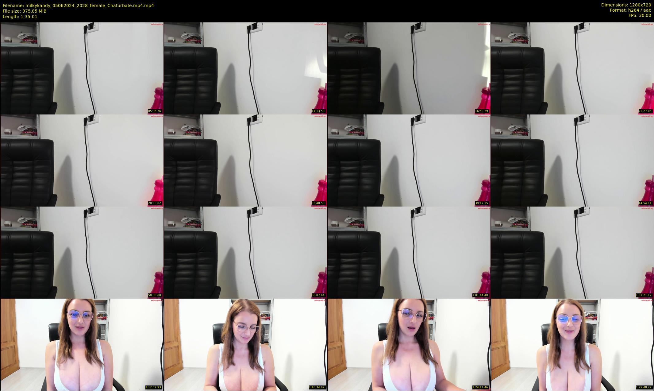 milkykandy — 96 minute Chaturbate female cam show recording, 720p, Jun 5, 2024