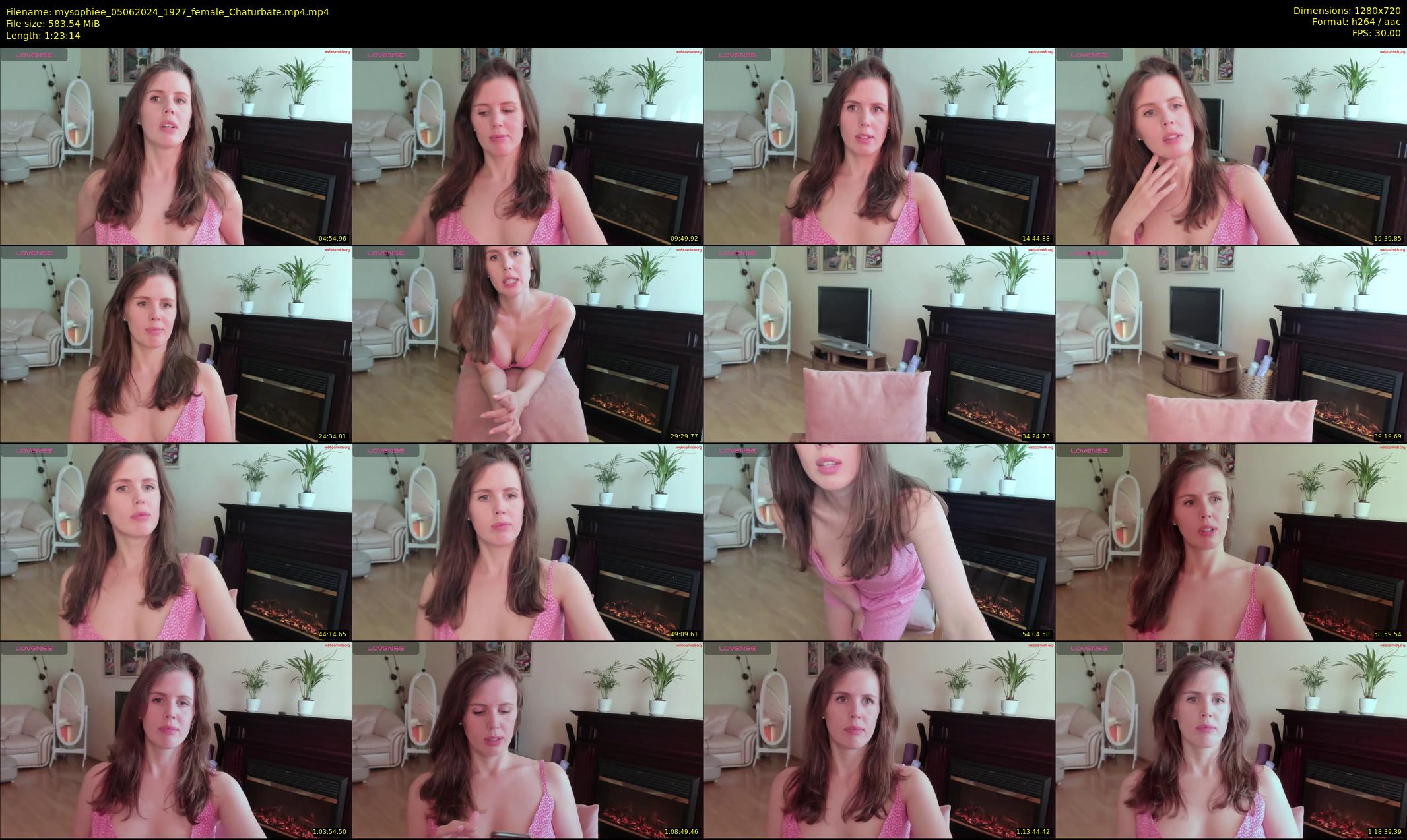 mysophiee — 84 minute Chaturbate female cam show recording, 720p, Jun 5, 2024