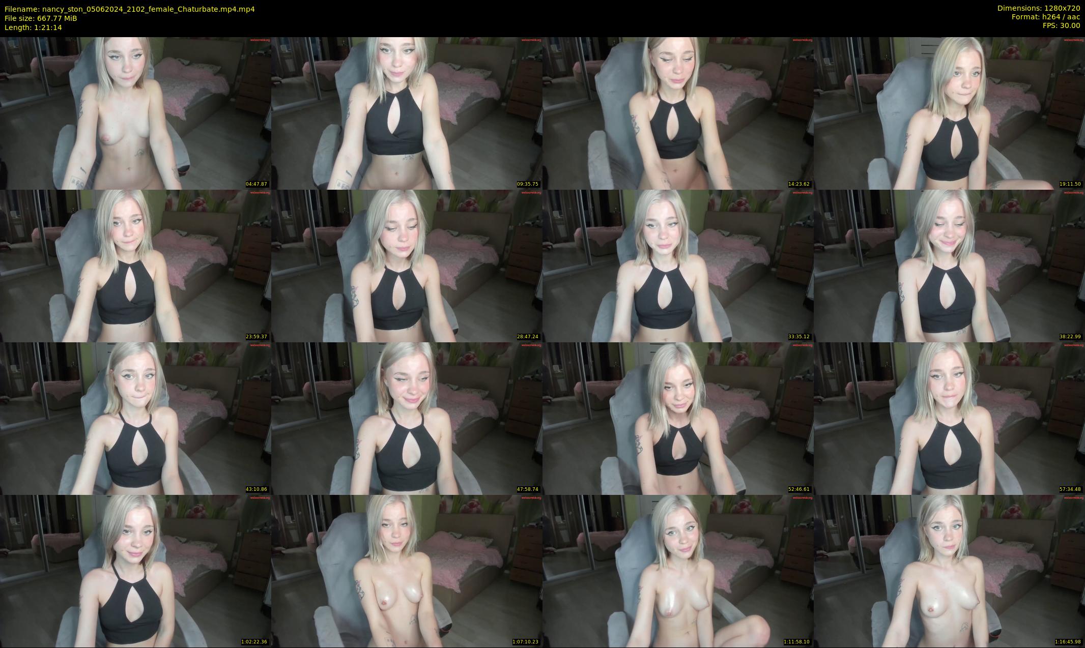 nancy_ston — 82 minute Chaturbate female cam show recording, 720p, Jun 5, 2024