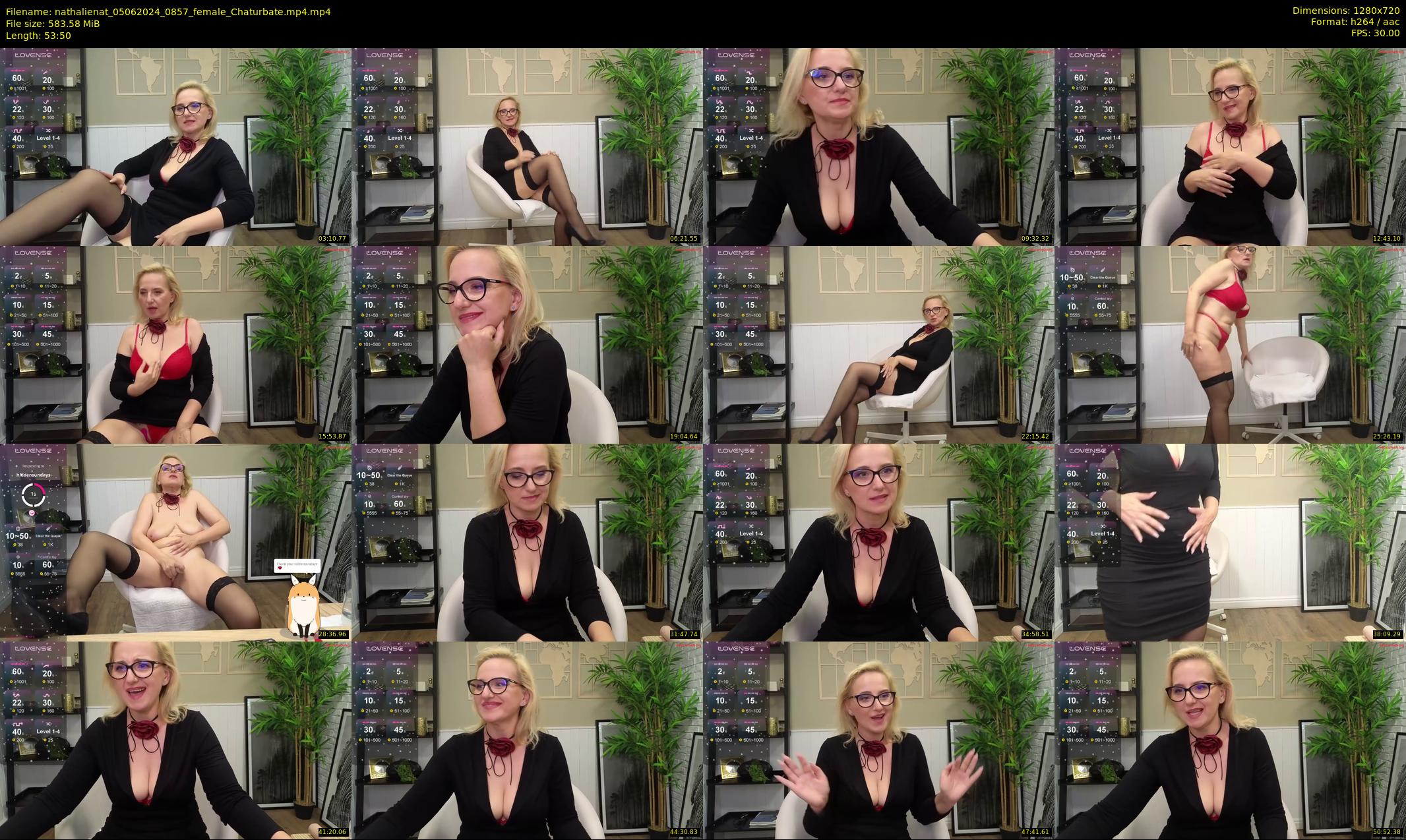 nathalienat — 54 minute Chaturbate female cam show recording, 720p, Jun 5, 2024