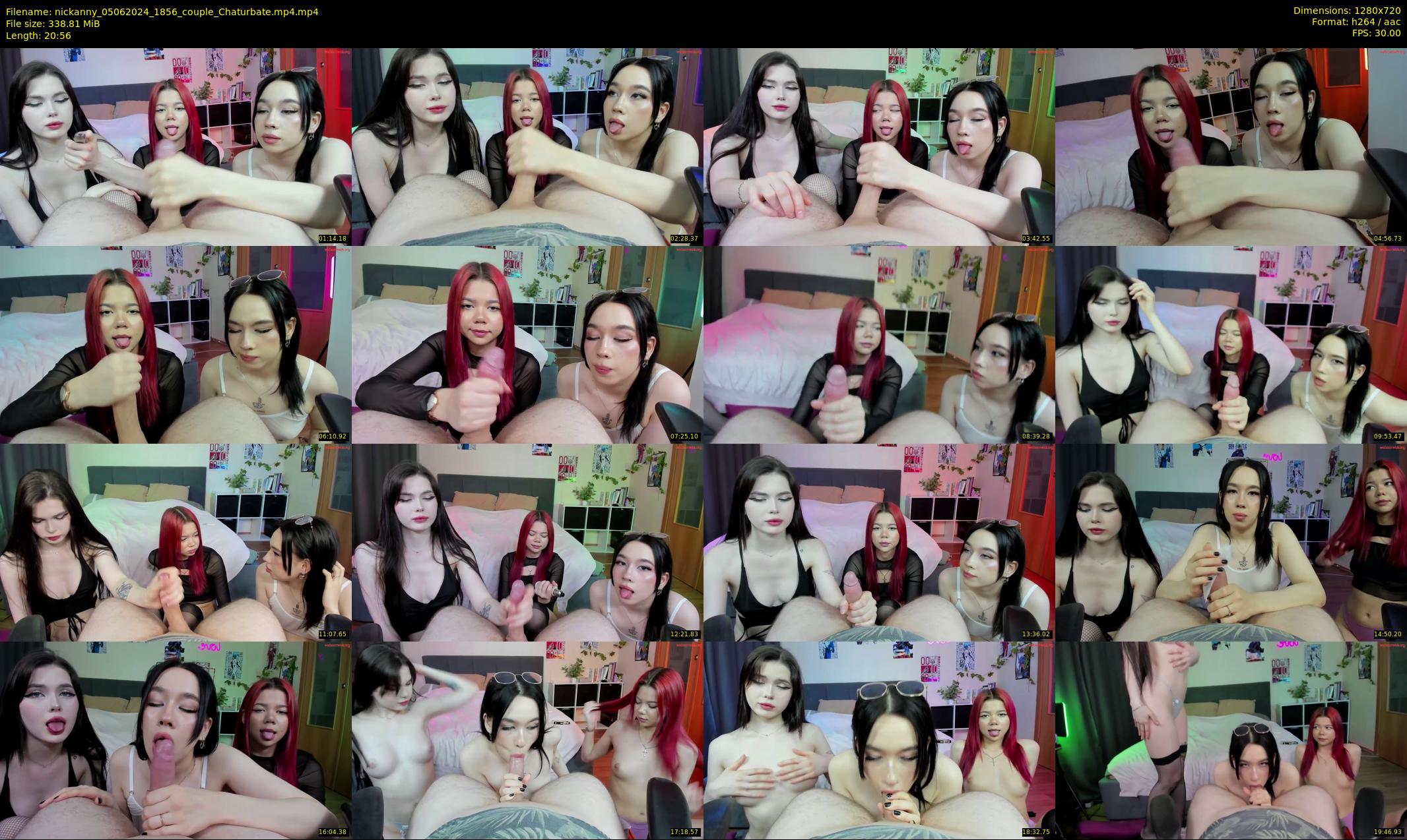 nickanny — 21 minute Chaturbate couple cam show recording, 720p, Jun 5, 2024