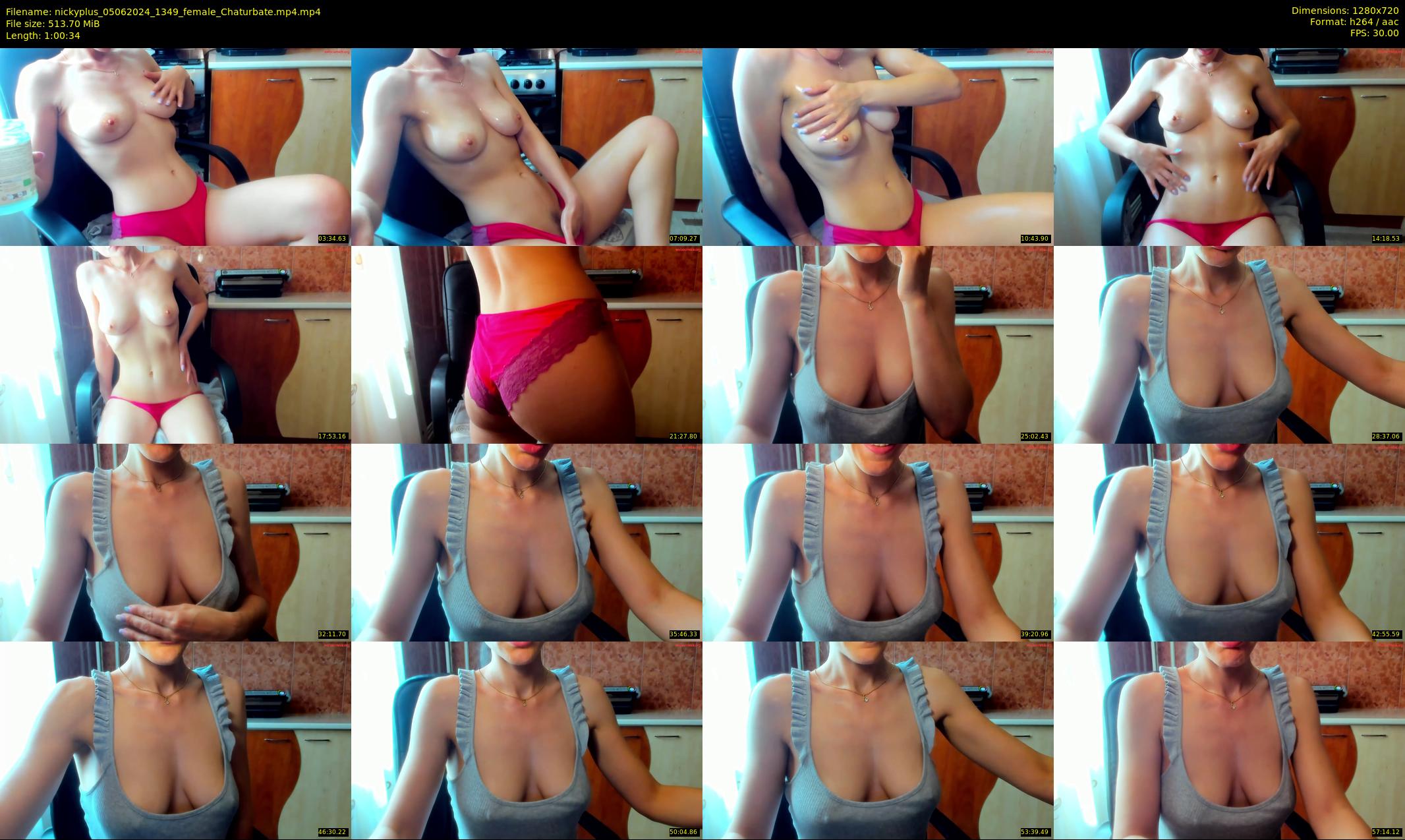 nickyplus — 61 minute Chaturbate couple cam show recording, 720p, Jun 5, 2024