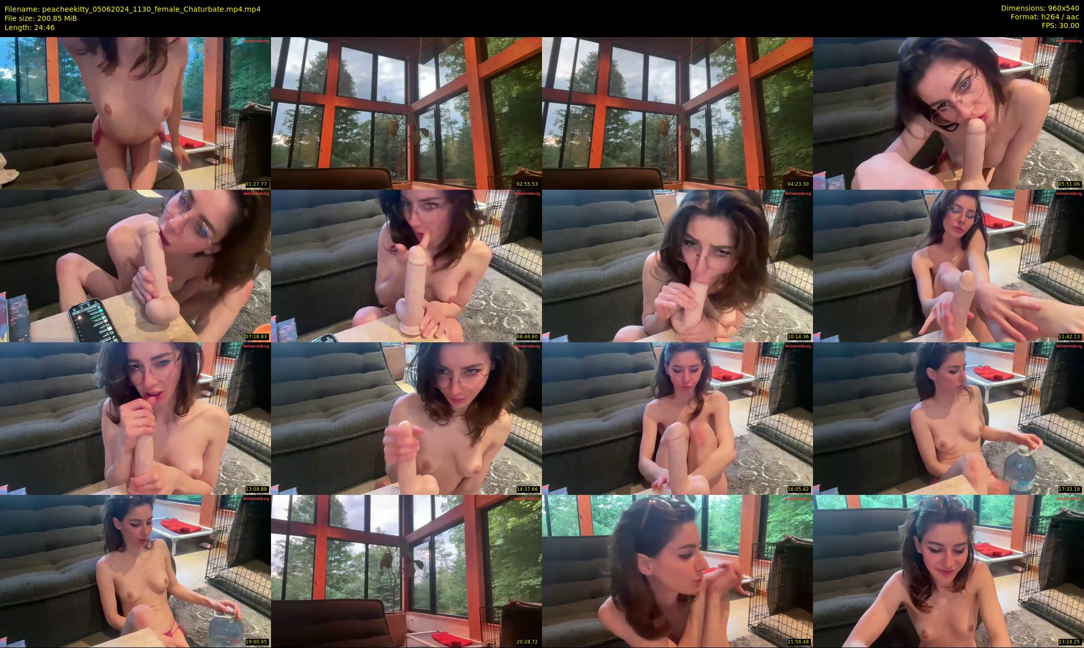 peacheekitty — 25 minute Chaturbate female cam show recording, 480p, Jun 5, 2024
