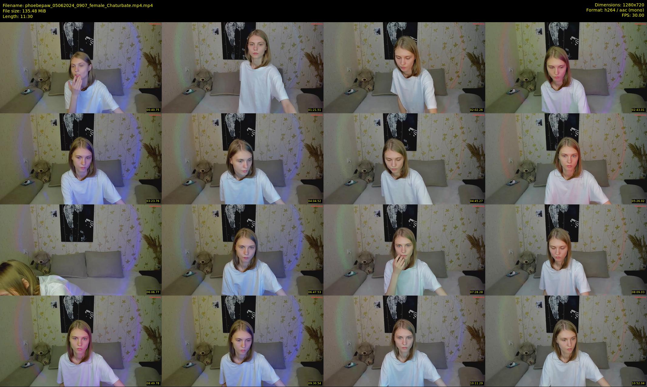 phoebepaw — 12 minute Chaturbate female cam show recording, 720p, Jun 5, 2024