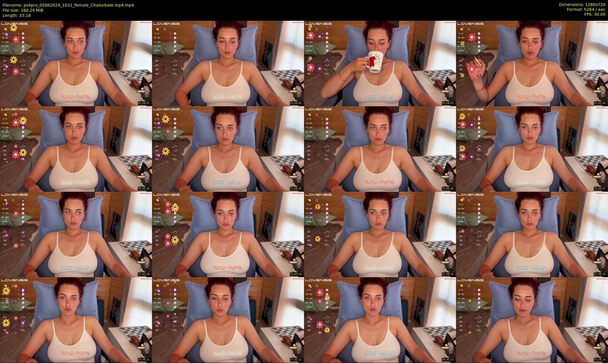 ps4pro — 34 minute Chaturbate female cam show recording, 720p, Jun 5, 2024
