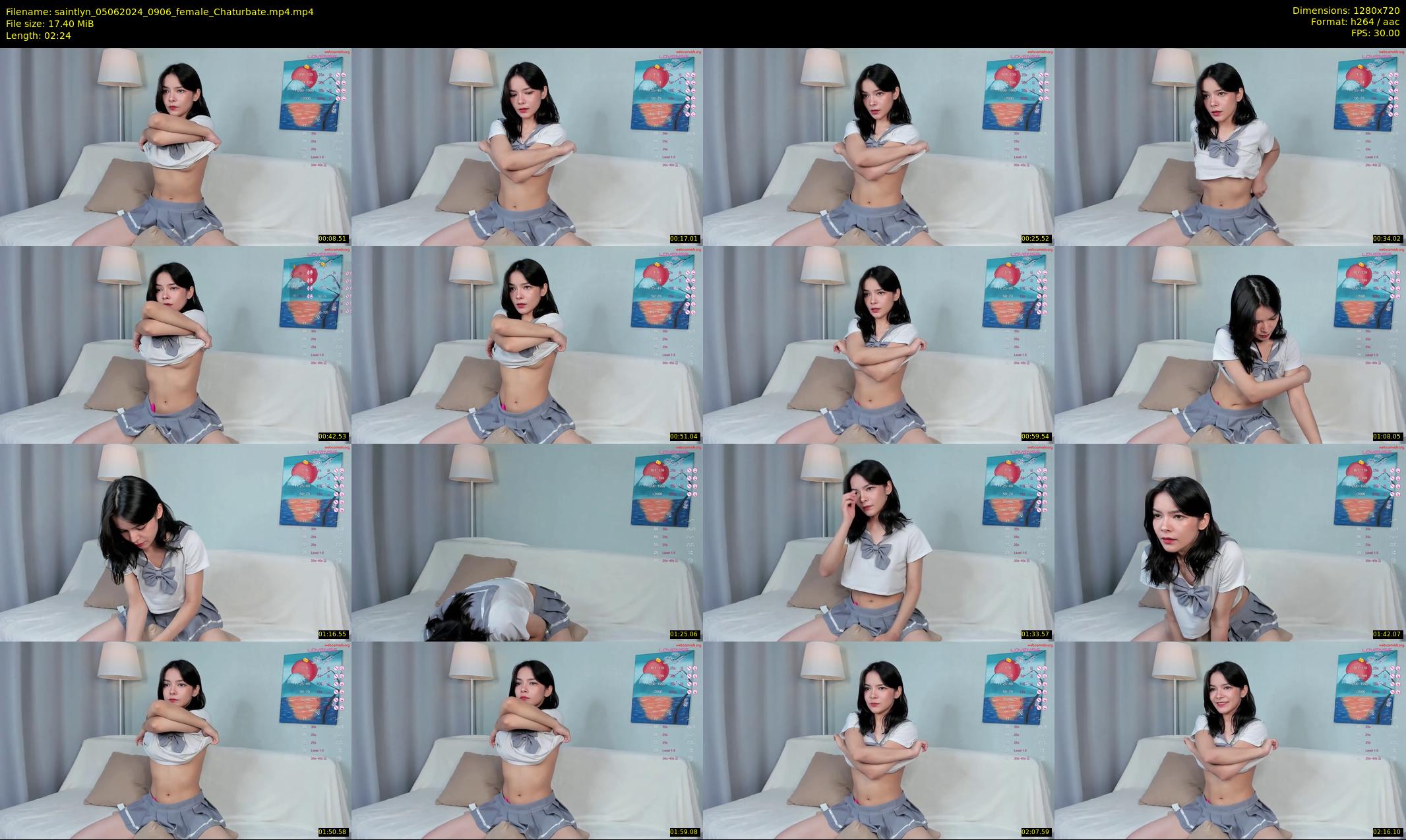 saintlyn — 3 minute Chaturbate female cam show recording, 720p, Jun 5, 2024