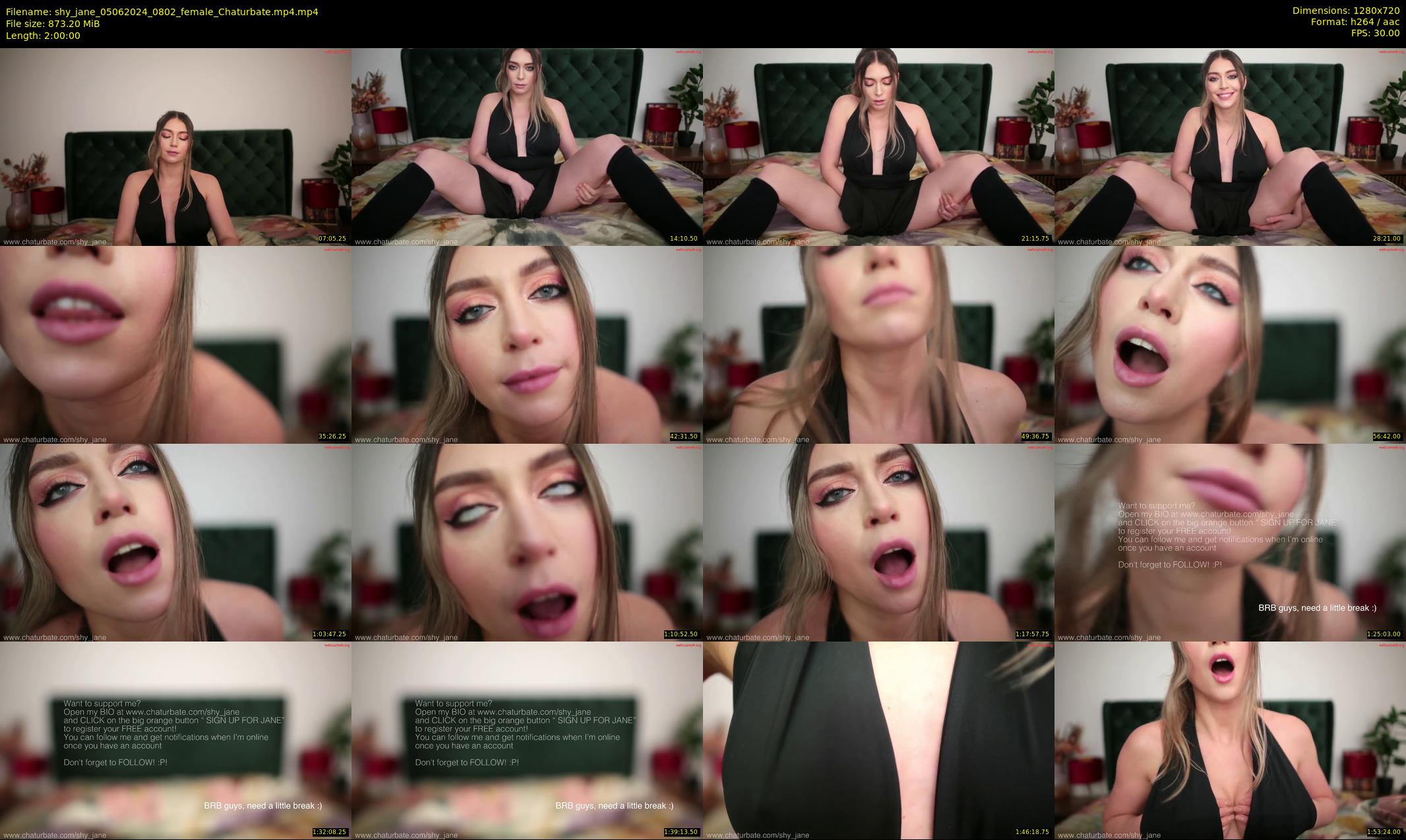 shy_jane — 120 minute Chaturbate female cam show recording, 720p, Jun 5, 2024
