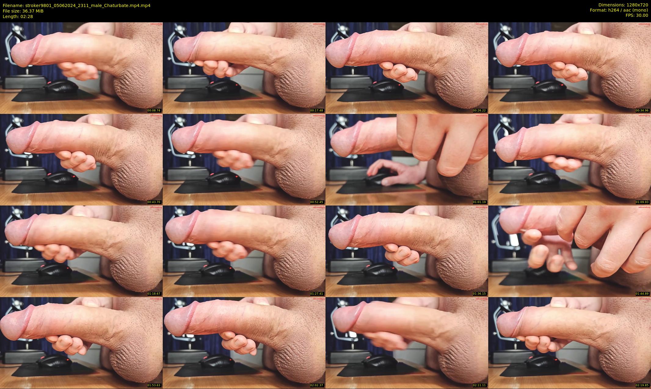 stroker9801 — 3 minute Chaturbate male cam show recording, 720p, Jun 5, 2024