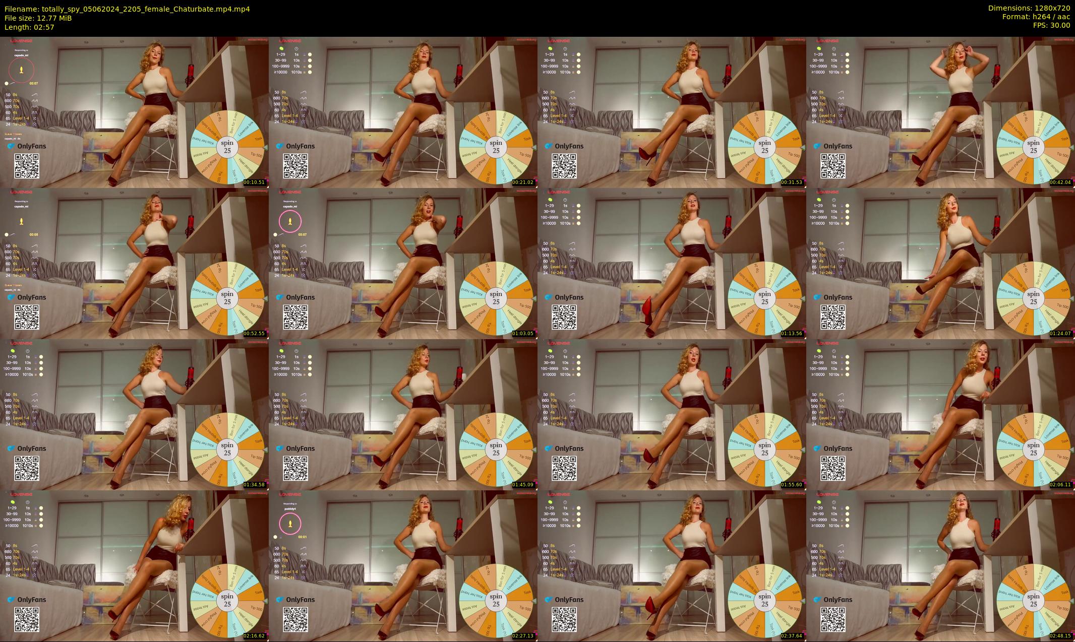 totally_spy — 3 minute Chaturbate female cam show recording, 720p, Jun 5, 2024