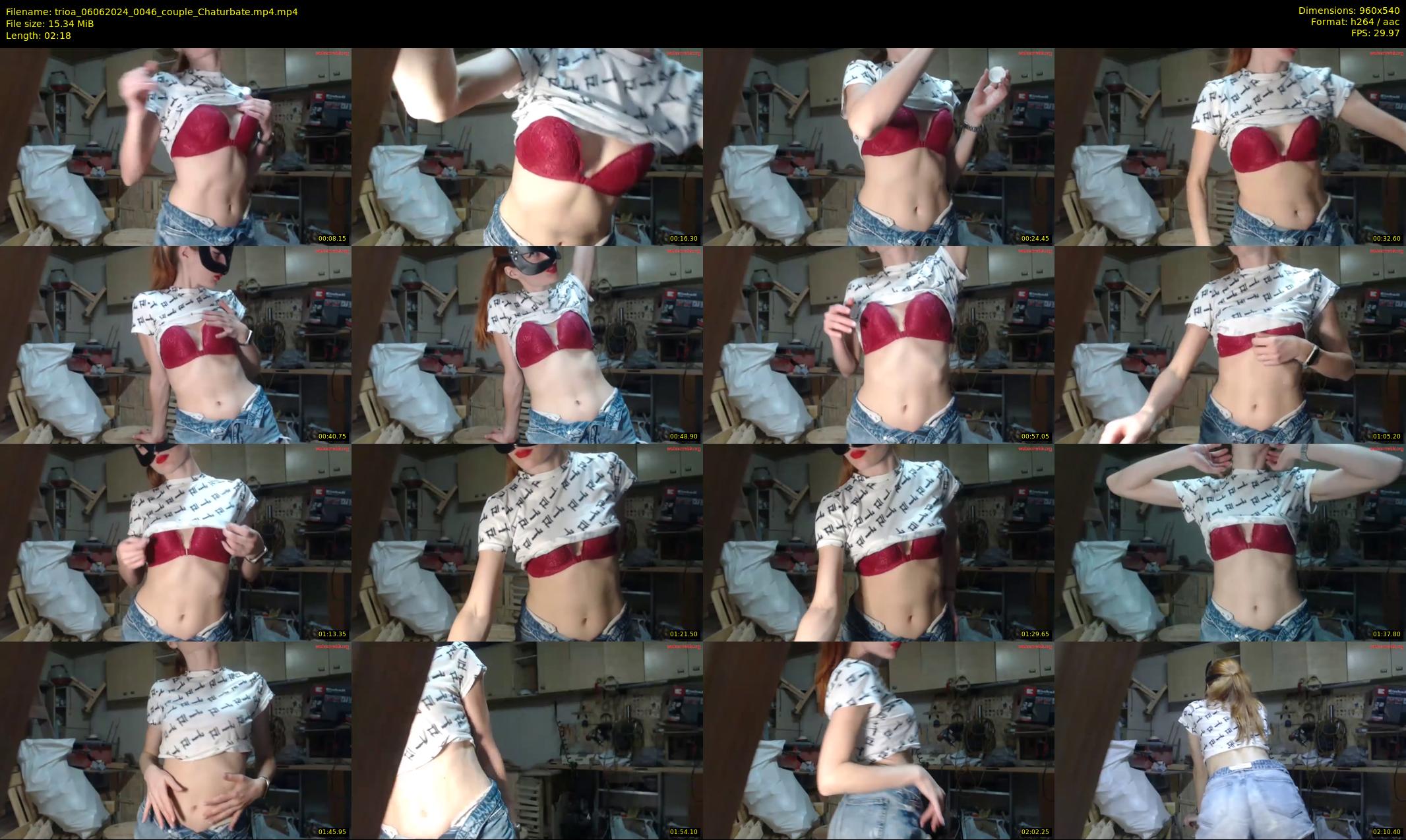 trioa — 3 minute Chaturbate couple cam show recording, 480p, Jun 6, 2024