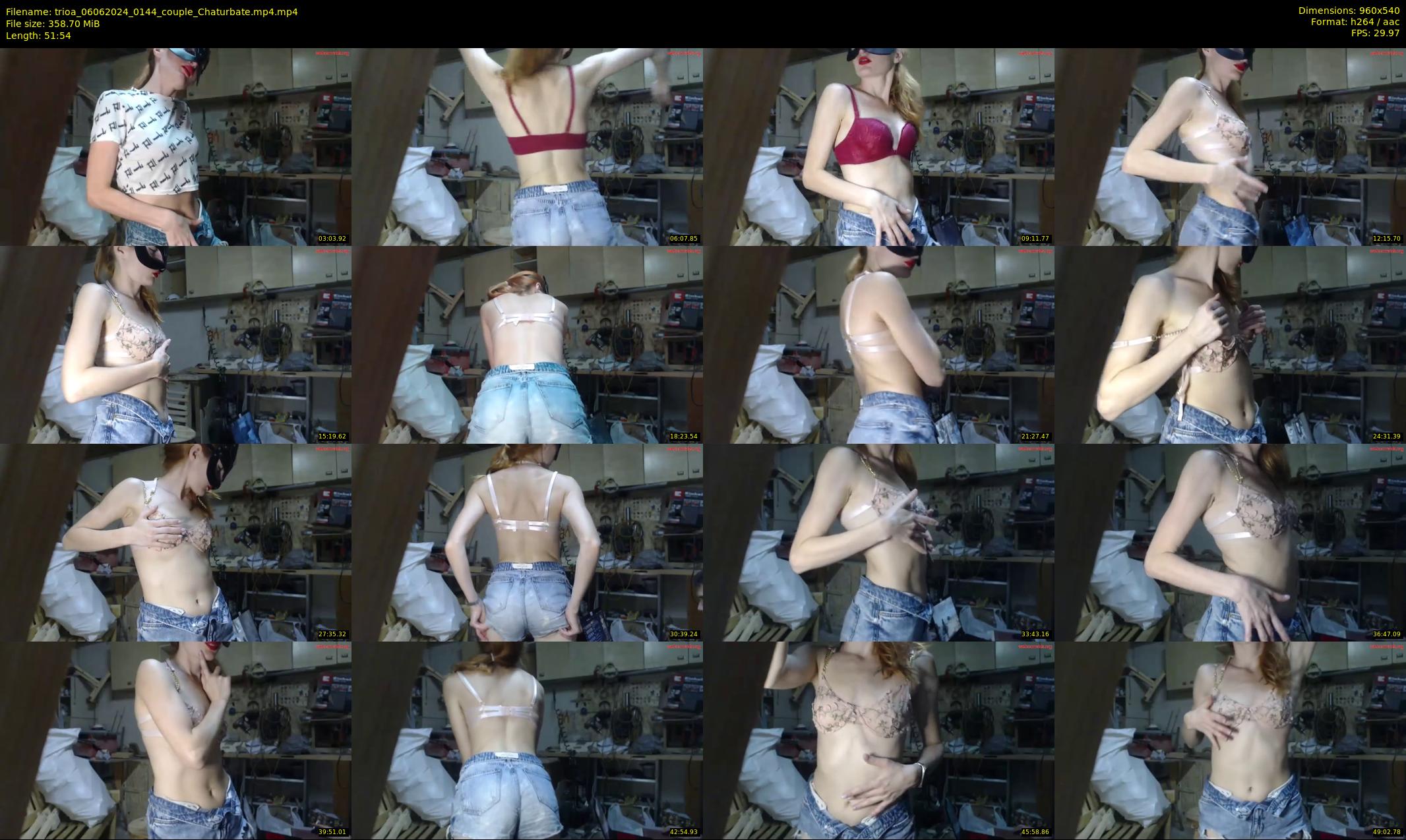 trioa — 52 minute Chaturbate couple cam show recording, 480p, Jun 6, 2024